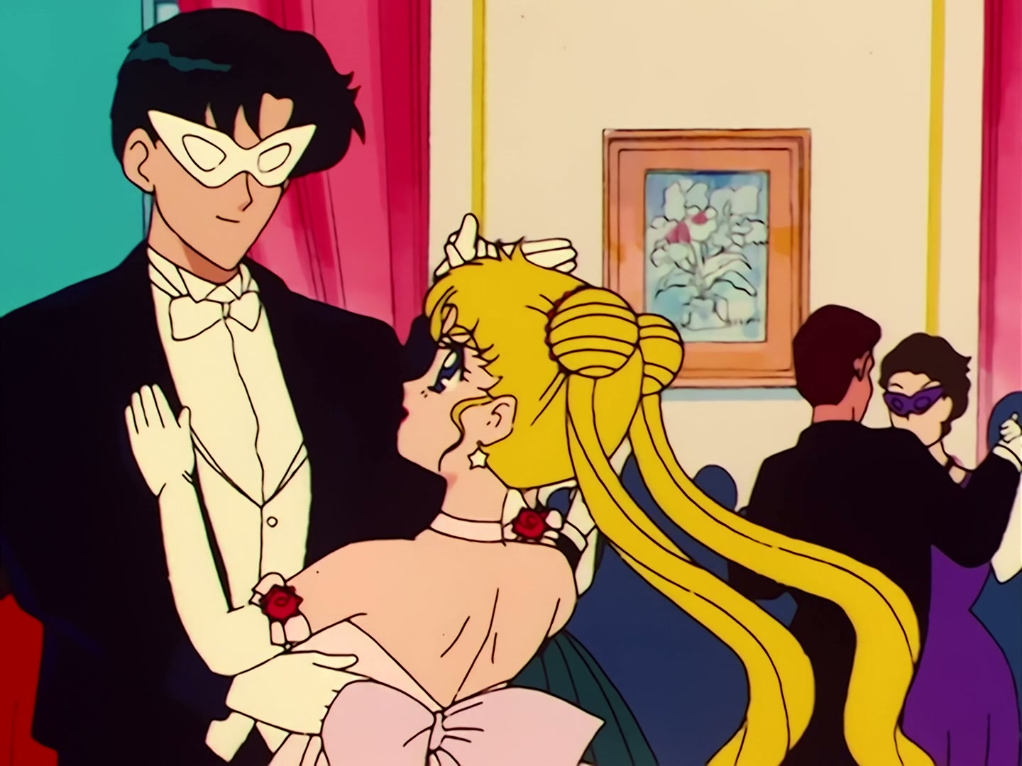 Sailor Moon Ep 22: Romance Under the Moon! Usagi's First Kiss @ 00:12:58