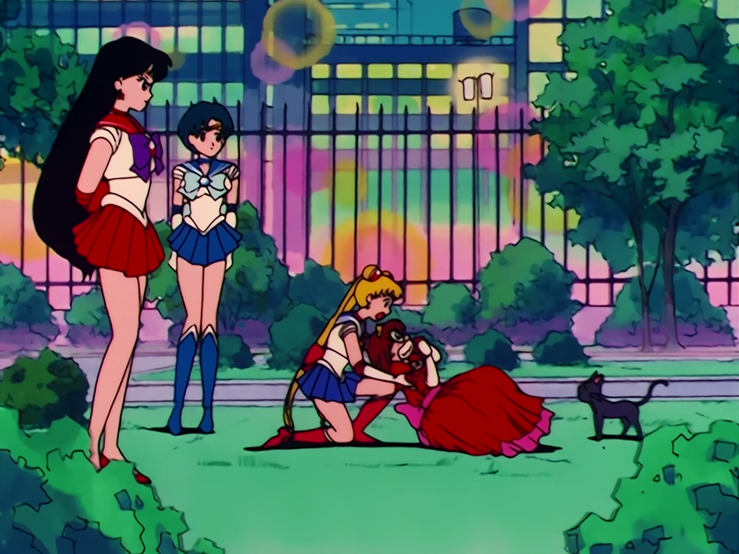 Sailor Moon Ep 22: Romance Under the Moon! Usagi's First Kiss @ 00:20:12