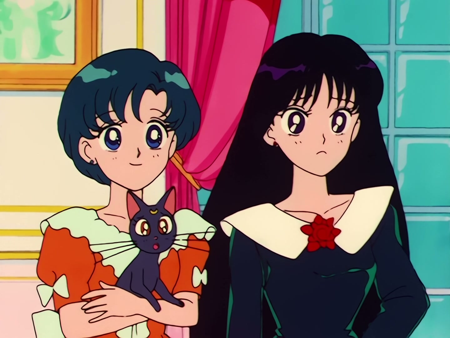 Sailor Moon Ep 22: Romance Under the Moon! Usagi's First Kiss @ 00:21:08