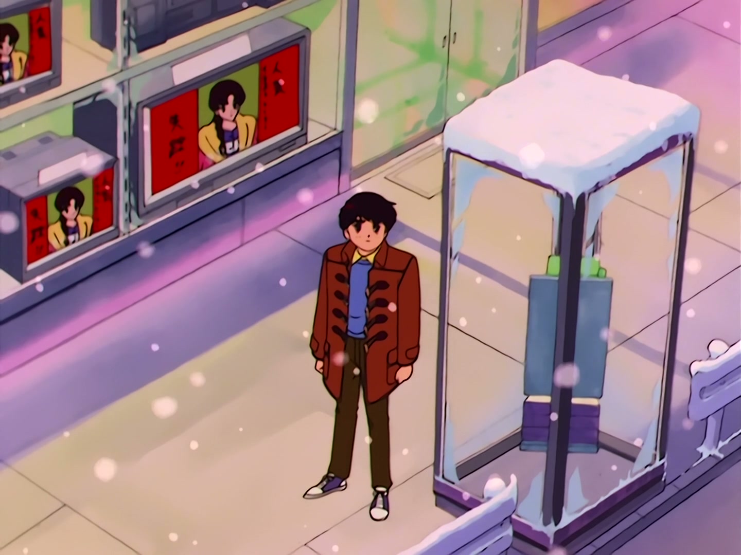 Sailor Moon Ep 41: I Won't Run Away from Love Anymore! Ami and Mamoru's Showdown @ 00:04:36