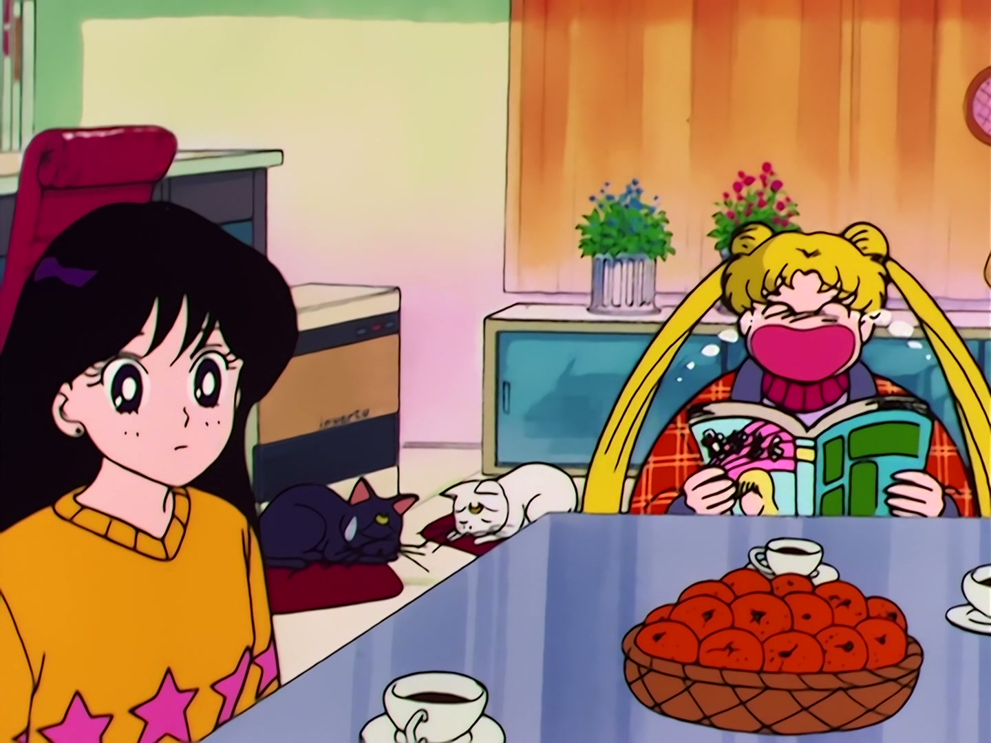 Sailor Moon Ep 41: I Won't Run Away from Love Anymore! Ami and Mamoru's Showdown @ 00:07:29