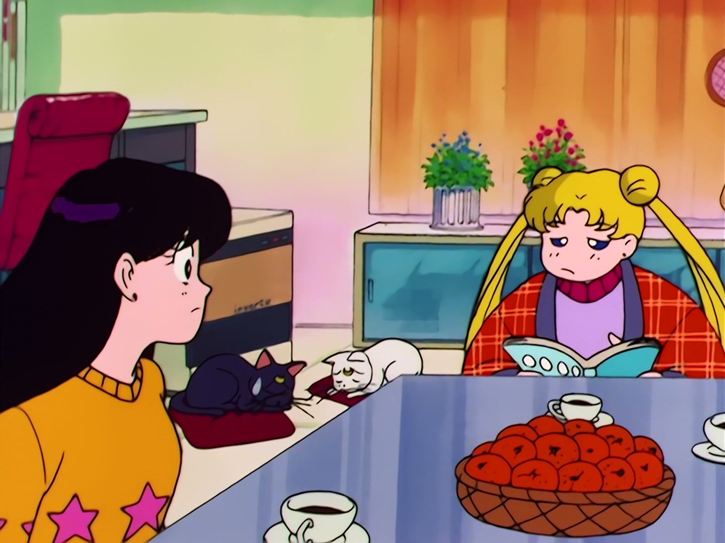 Sailor Moon Ep 41: I Won't Run Away from Love Anymore! Ami and Mamoru's Showdown @ 00:07:33