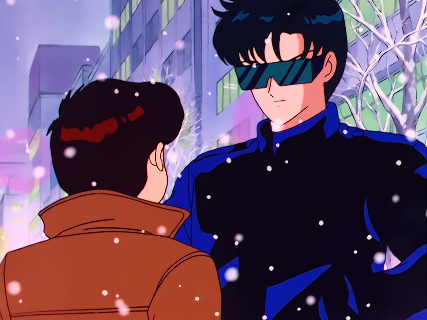 Sailor Moon Ep 41: I Won't Run Away from Love Anymore! Ami and Mamoru's Showdown @ 00:08:21