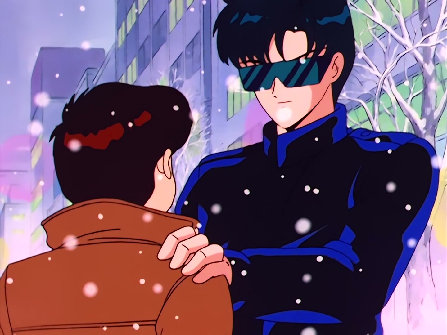 Sailor Moon Ep 41: I Won't Run Away from Love Anymore! Ami and Mamoru's Showdown @ 00:08:25