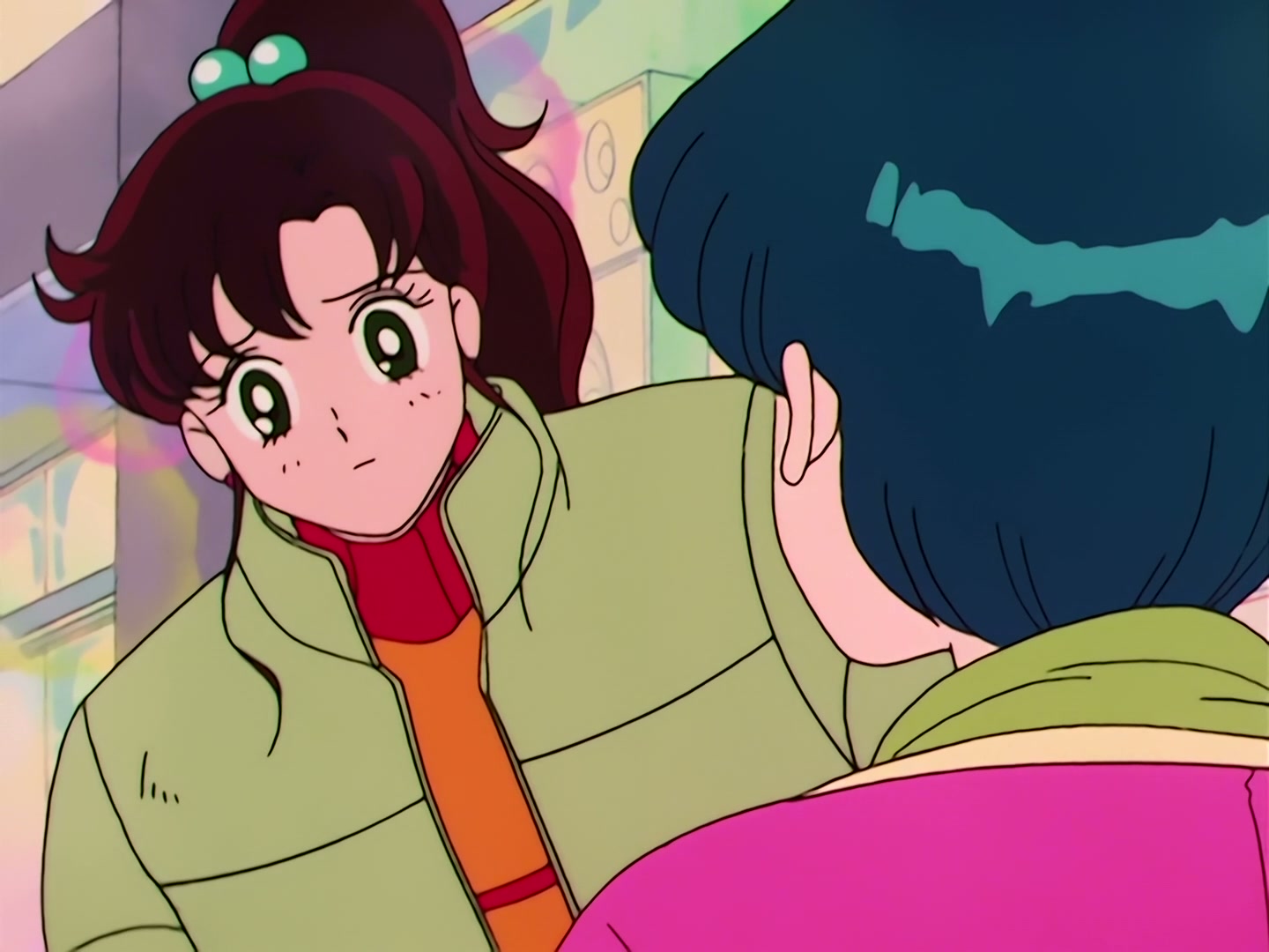 Sailor Moon Ep 41: I Won't Run Away from Love Anymore! Ami and Mamoru's Showdown @ 00:09:17