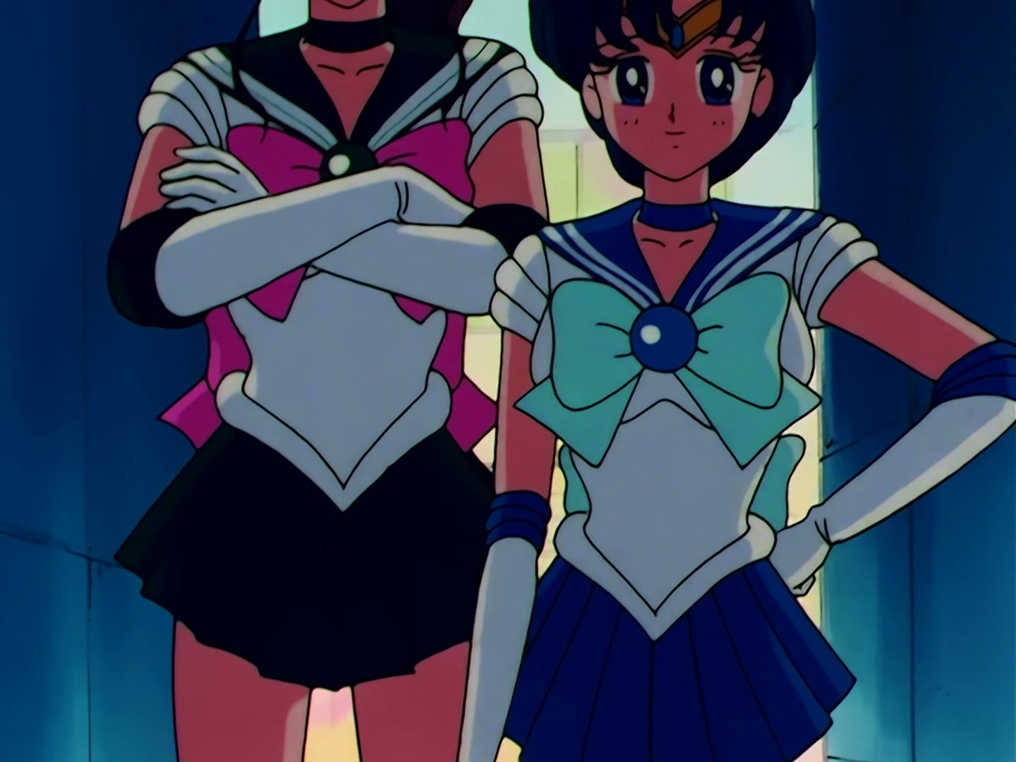 Sailor Moon Ep 41: I Won't Run Away from Love Anymore! Ami and Mamoru's Showdown @ 00:10:31
