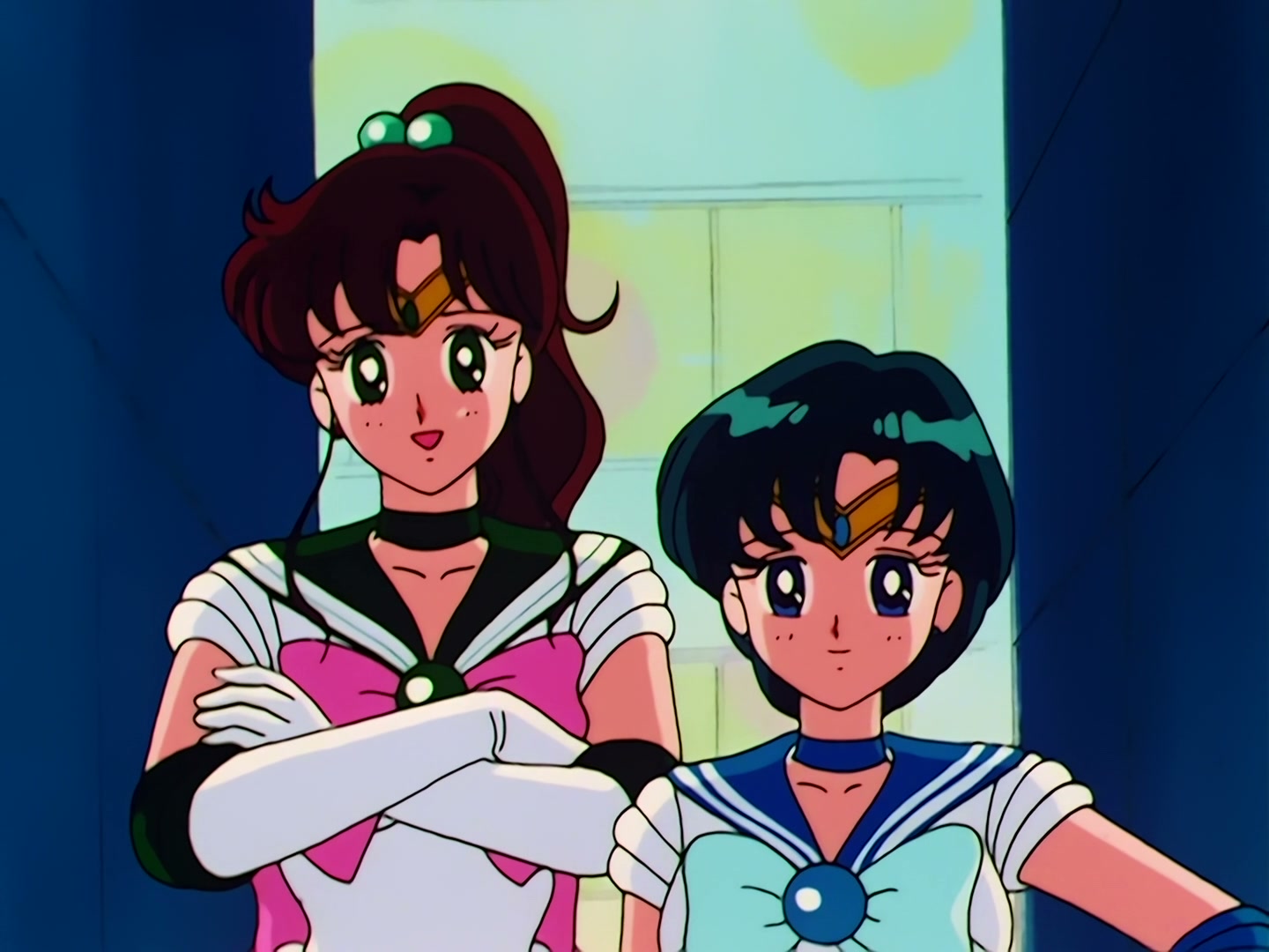 Sailor Moon Ep 41: I Won't Run Away from Love Anymore! Ami and Mamoru's Showdown @ 00:10:35