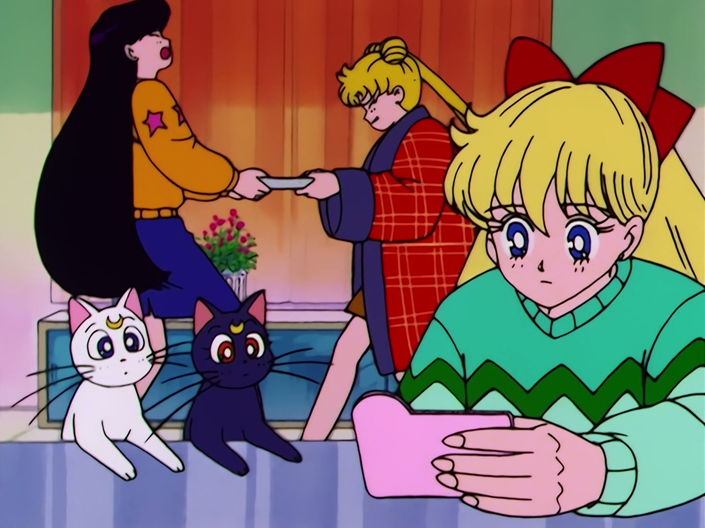 Sailor Moon Ep 41: I Won't Run Away from Love Anymore! Ami and Mamoru's Showdown @ 00:12:32
