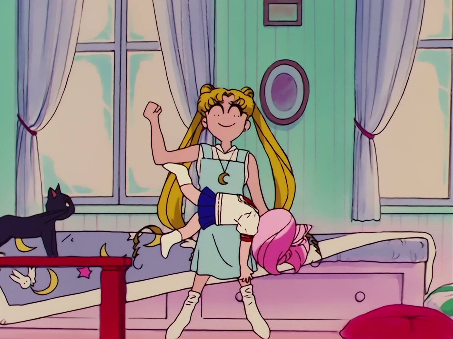 Sailor Moon Ep 63: Women Must Be Strong and Beautiful! Rei's New Special Move @ 00:03:18