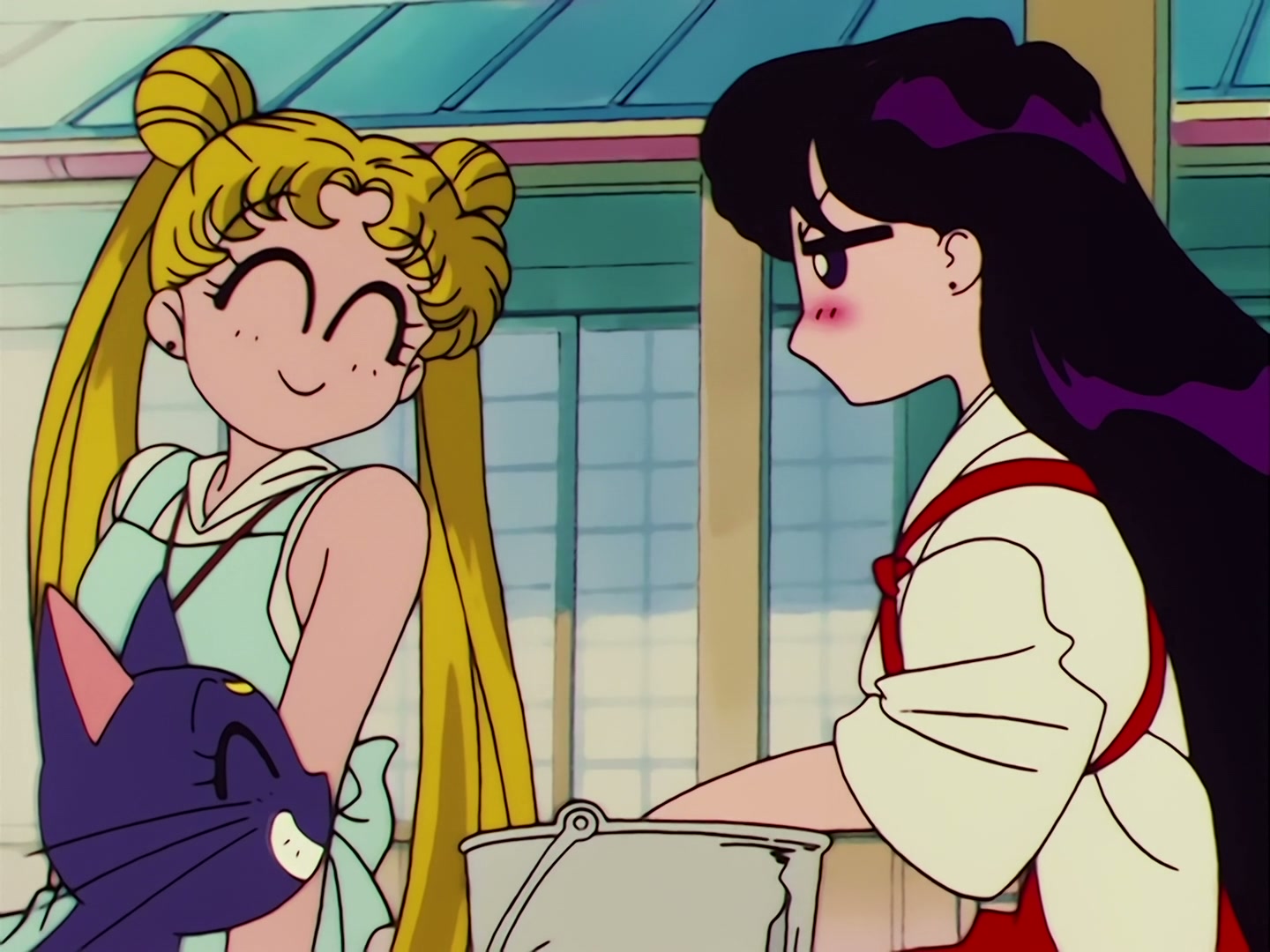 Sailor Moon Ep 63: Women Must Be Strong and Beautiful! Rei's New Special Move @ 00:08:17