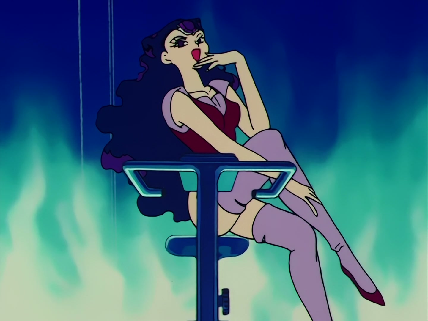 Sailor Moon Ep 63: Women Must Be Strong and Beautiful! Rei's New Special Move @ 00:14:08
