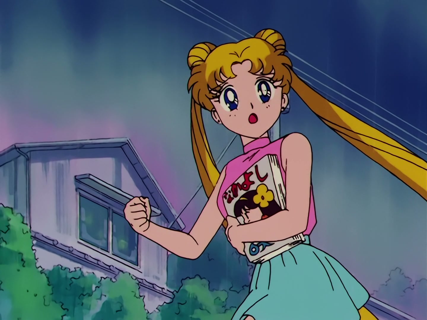 Sailor Moon Ep 64: In Search of the Silver Crystal! Chibi-Usa's Secret @ 00:04:27