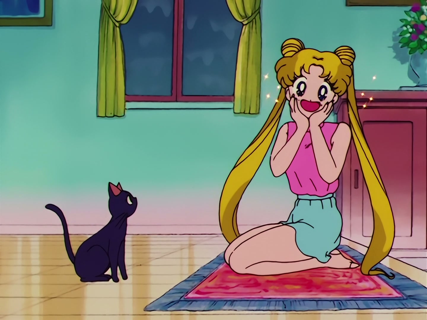 Sailor Moon Ep 64: In Search of the Silver Crystal! Chibi-Usa's Secret @ 00:05:06