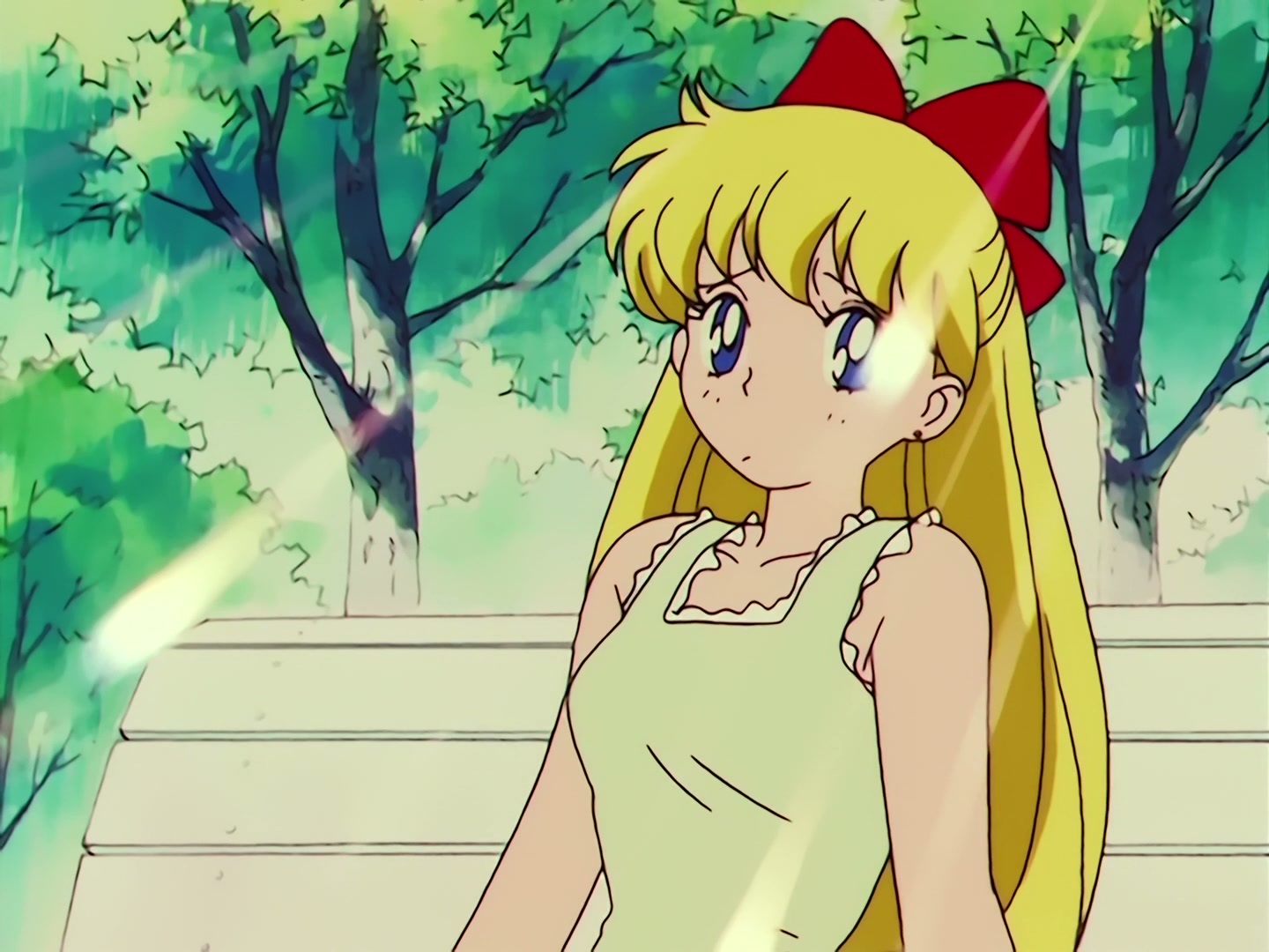 Sailor Moon Ep 65: Dispute Over Love! Minako and Makoto Face Off @ 00:02:08