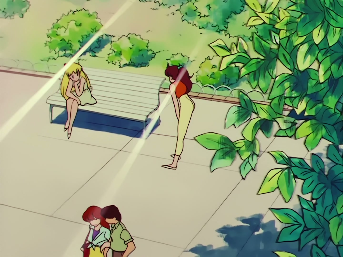 Sailor Moon Ep 65: Dispute Over Love! Minako and Makoto Face Off @ 00:02:30