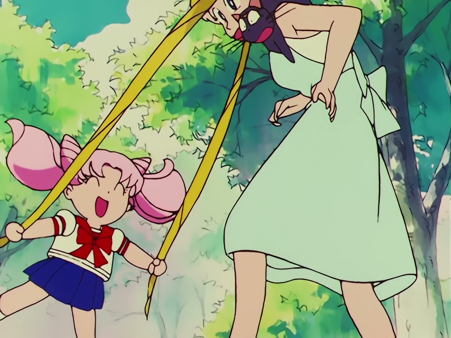 Sailor Moon Ep 65: Dispute Over Love! Minako and Makoto Face Off @ 00:05:23