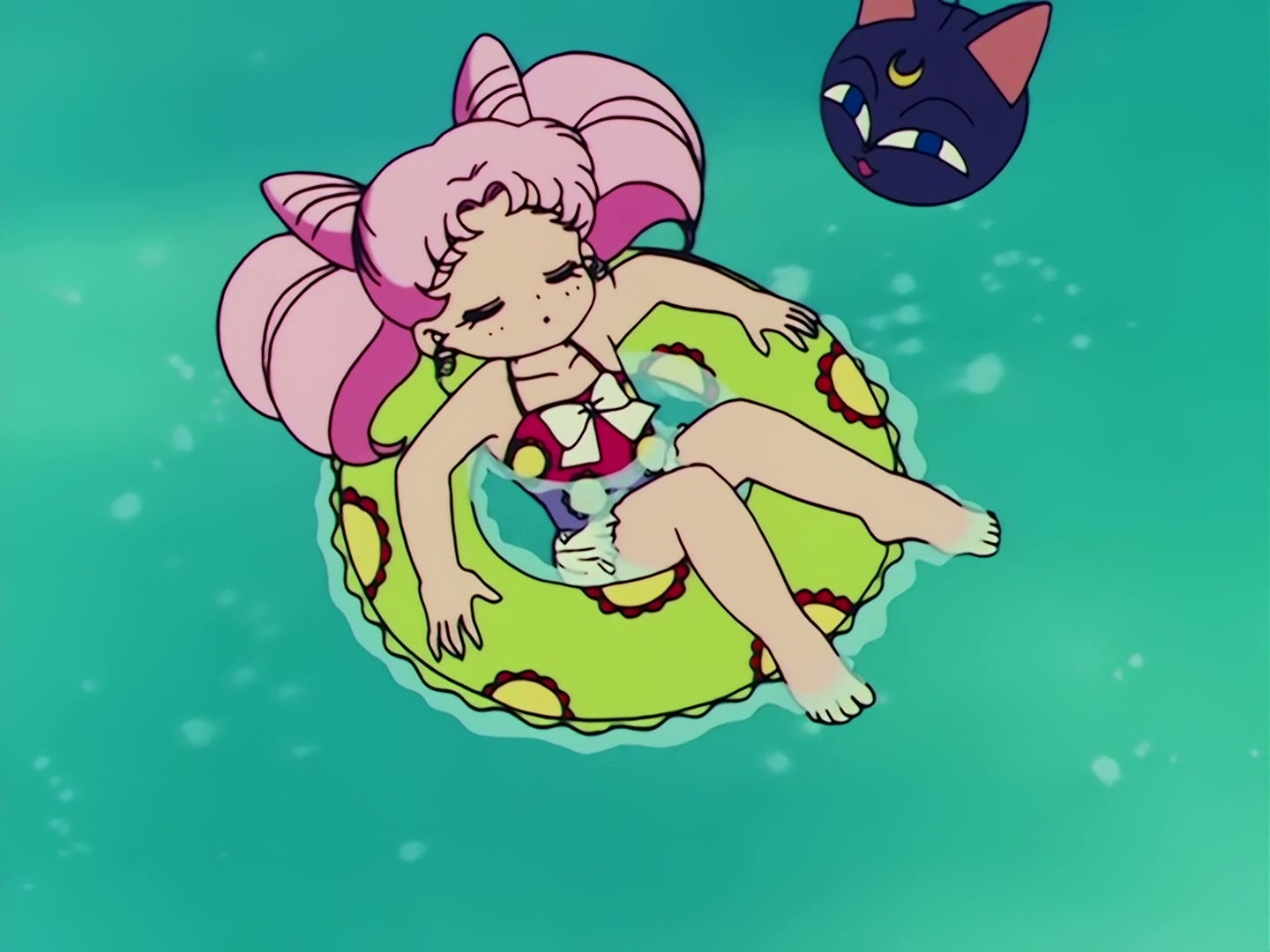 Sailor Moon Ep 67: The Ocean! The Island! A Vacation! A Break for the Guardians @ 00:07:29
