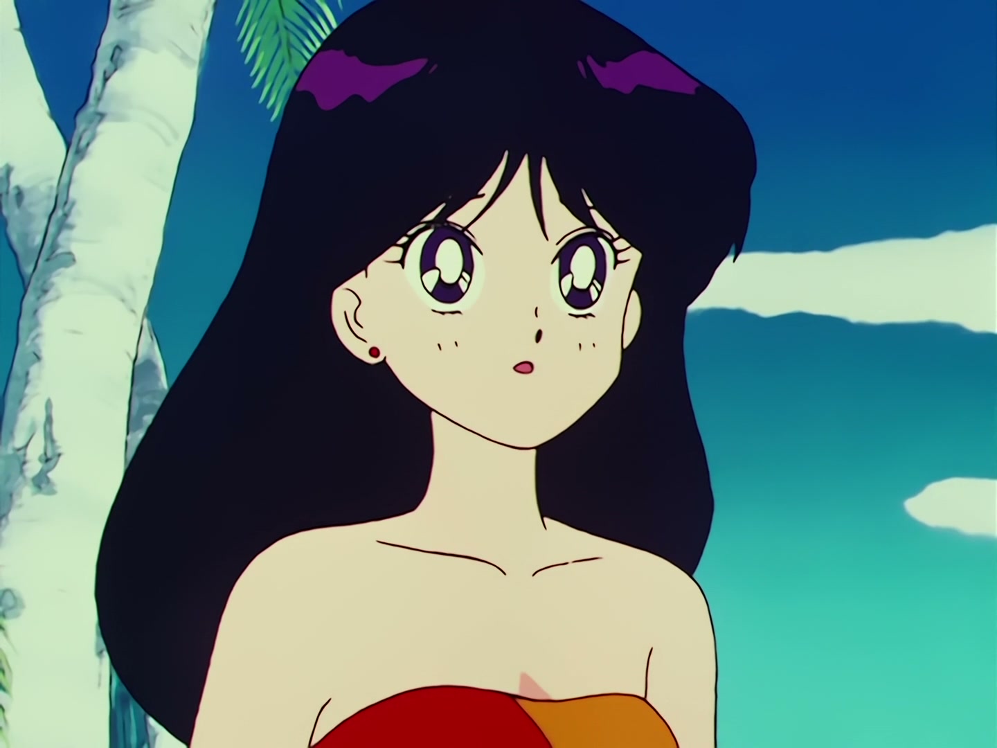 Sailor Moon Ep 67: The Ocean! The Island! A Vacation! A Break for the Guardians @ 00:07:38
