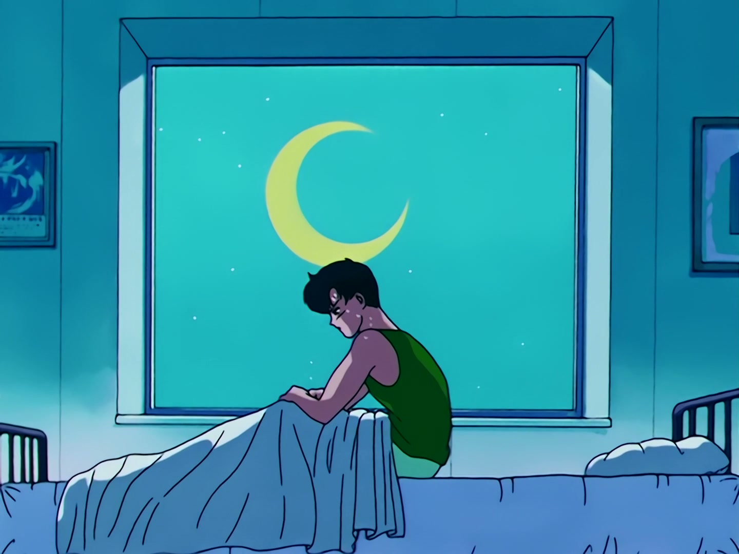 Sailor Moon Ep 69: Awaken, Sleeping Beauty! Mamoru's Distress @ 00:04:14