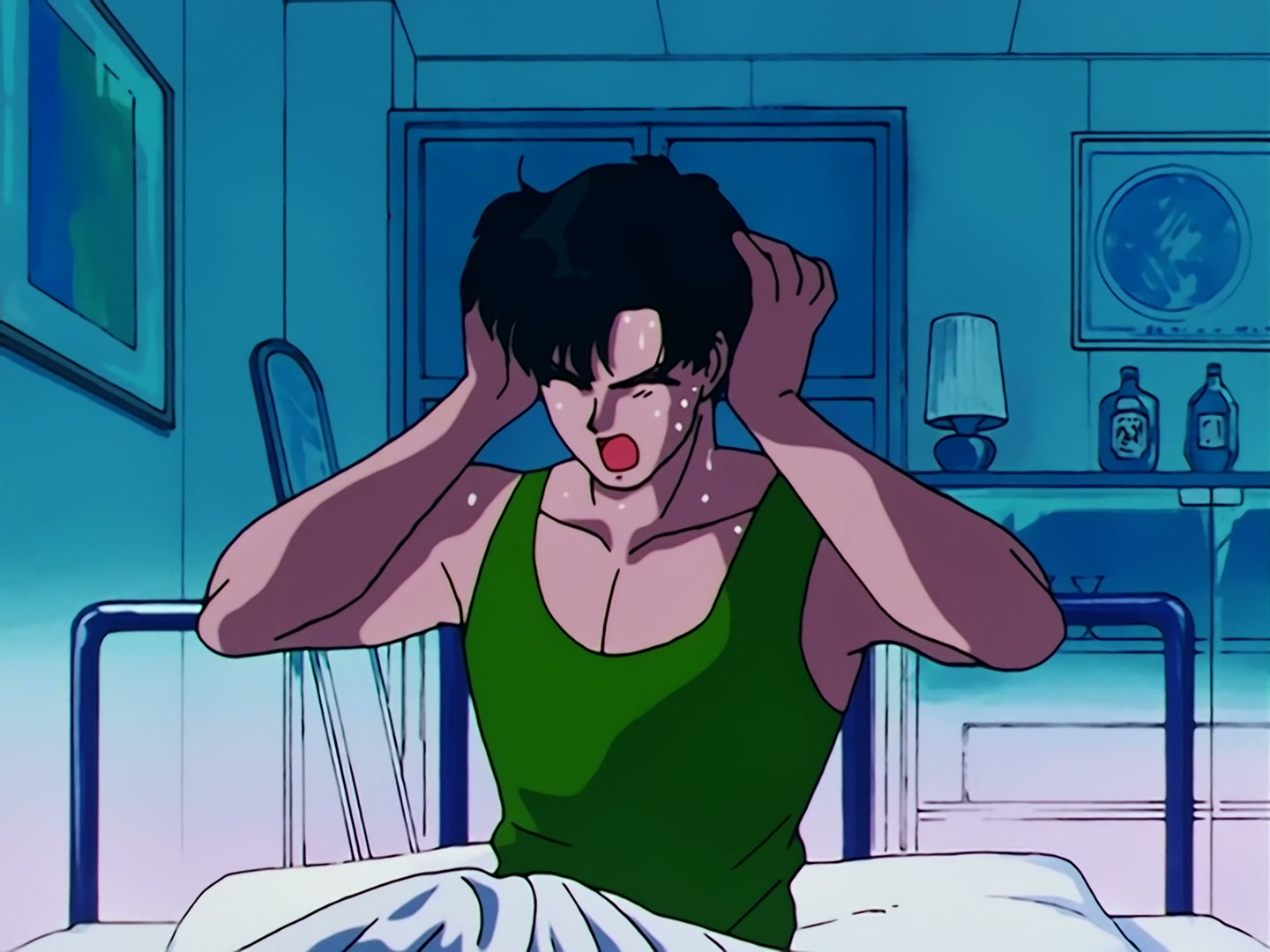 Sailor Moon Ep 69: Awaken, Sleeping Beauty! Mamoru's Distress @ 00:04:23
