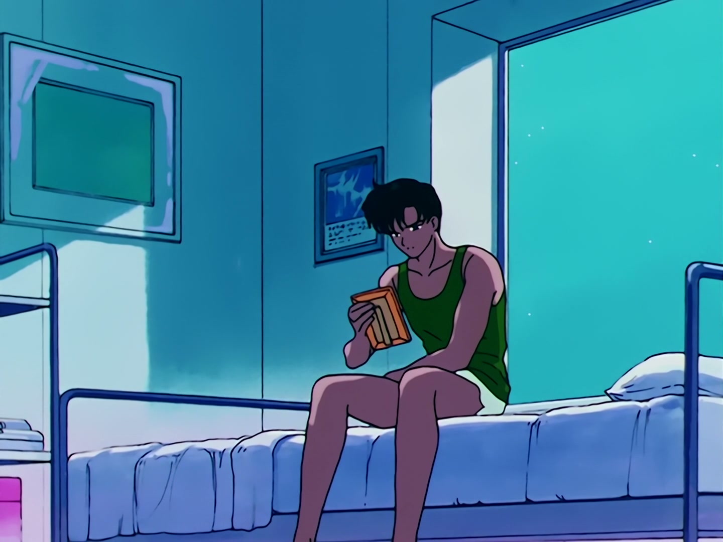 Sailor Moon Ep 69: Awaken, Sleeping Beauty! Mamoru's Distress @ 00:04:27