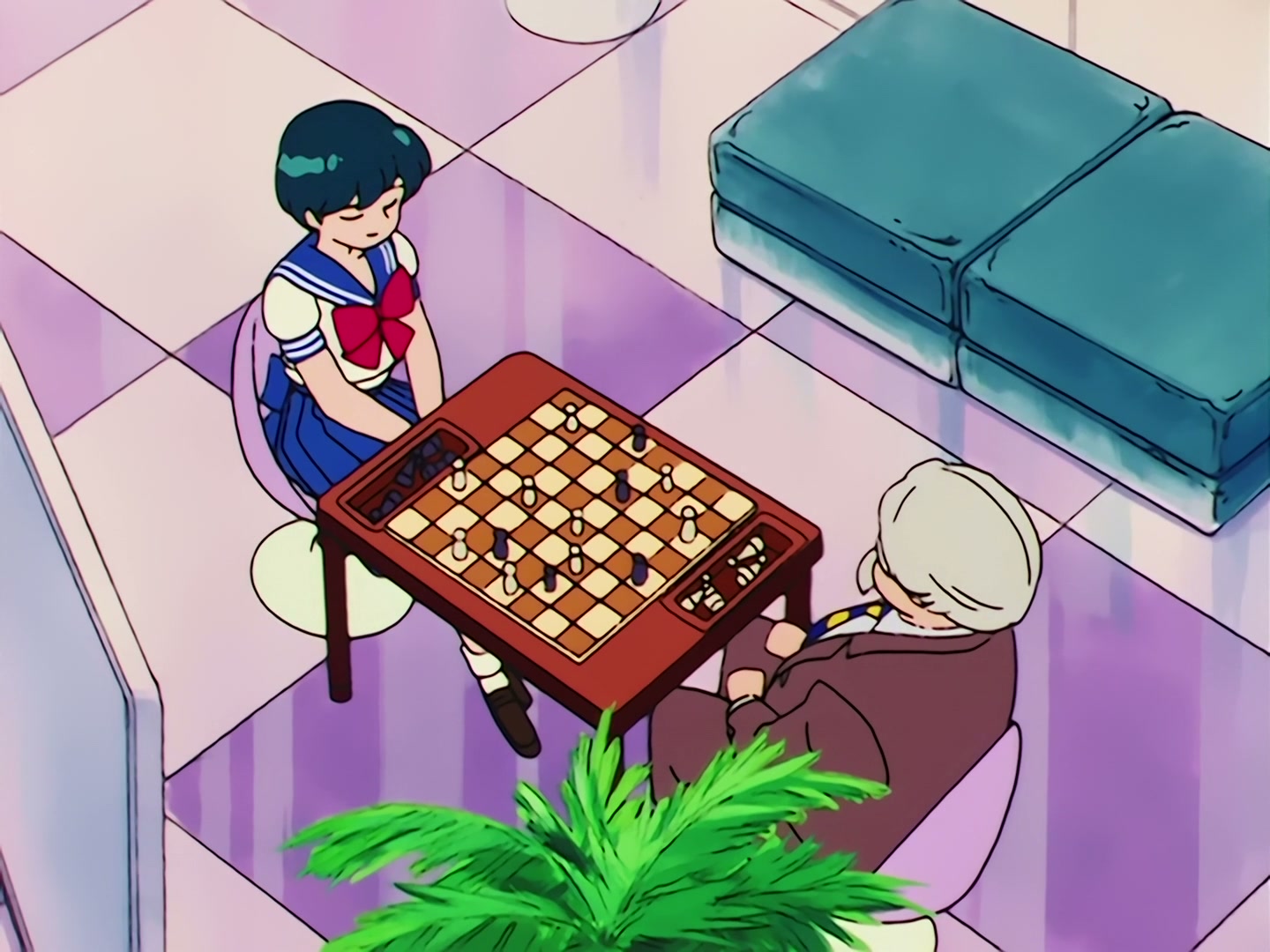 Sailor Moon Ep 71: For Friendship! Ami vs. Berthier @ 00:07:46