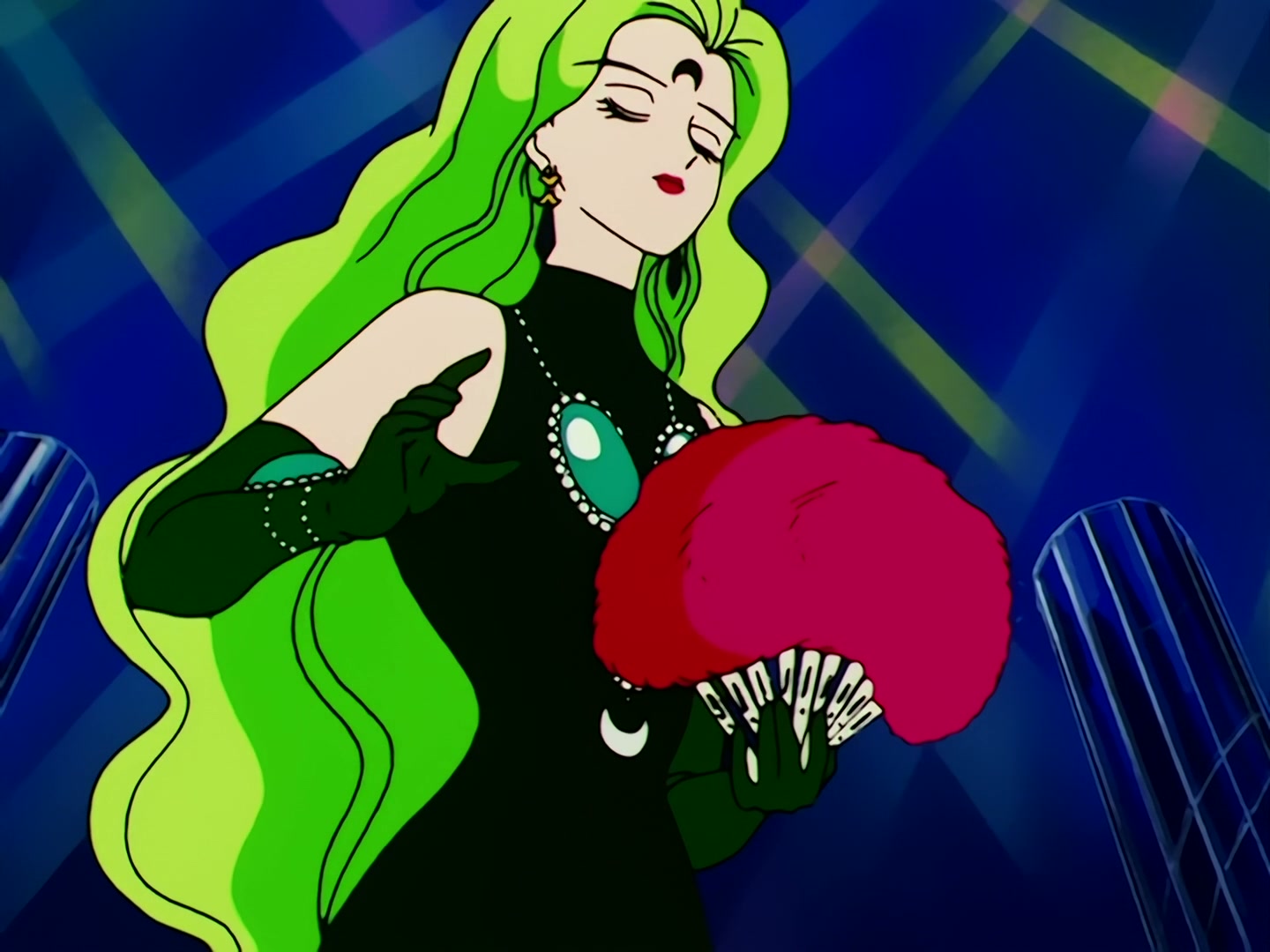 Sailor Moon Ep 73: A UFO Appears! The Sailor Guardians are Captured @ 00:05:15
