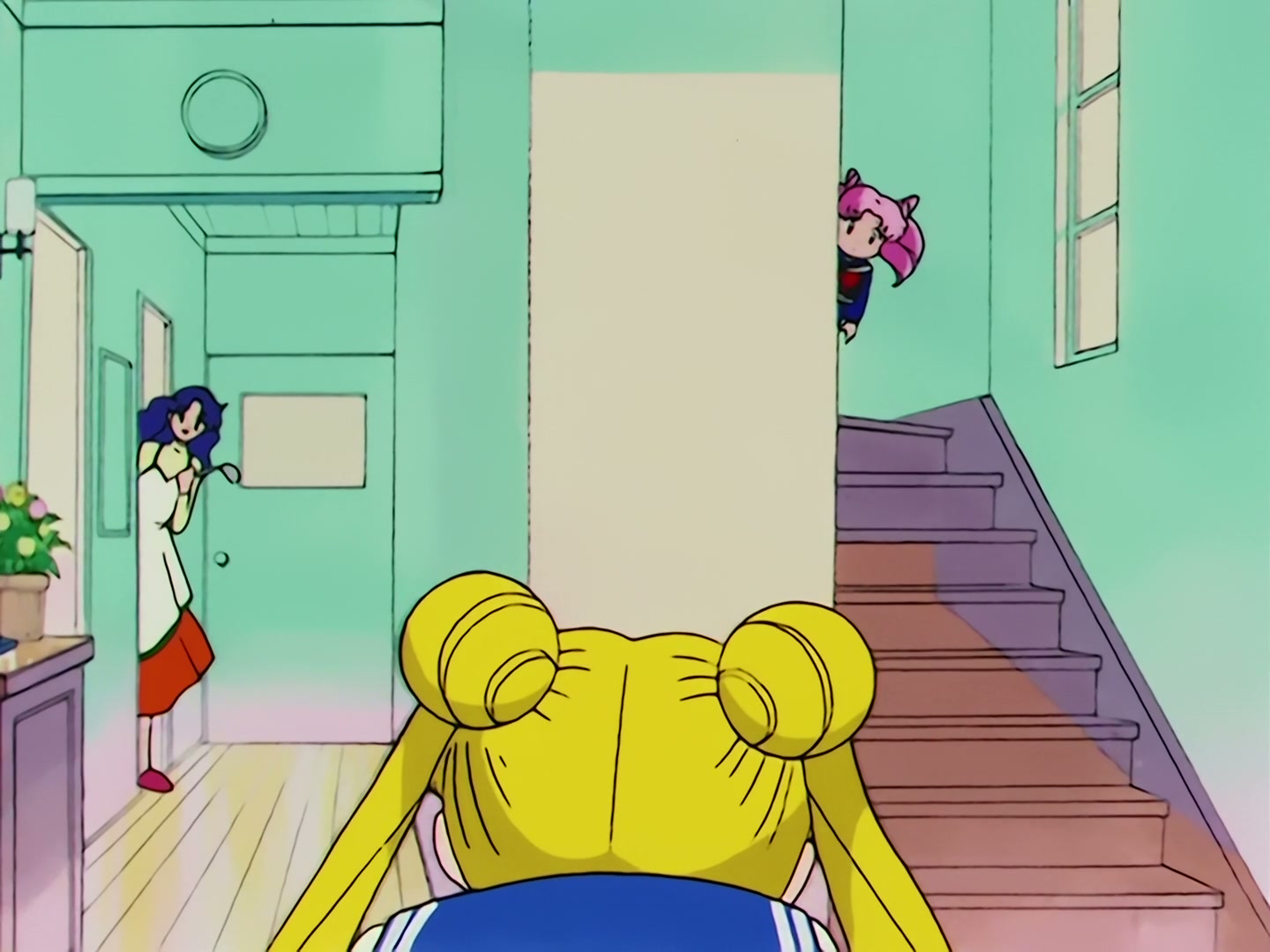 Sailor Moon Ep 73: A UFO Appears! The Sailor Guardians are Captured @ 00:05:54