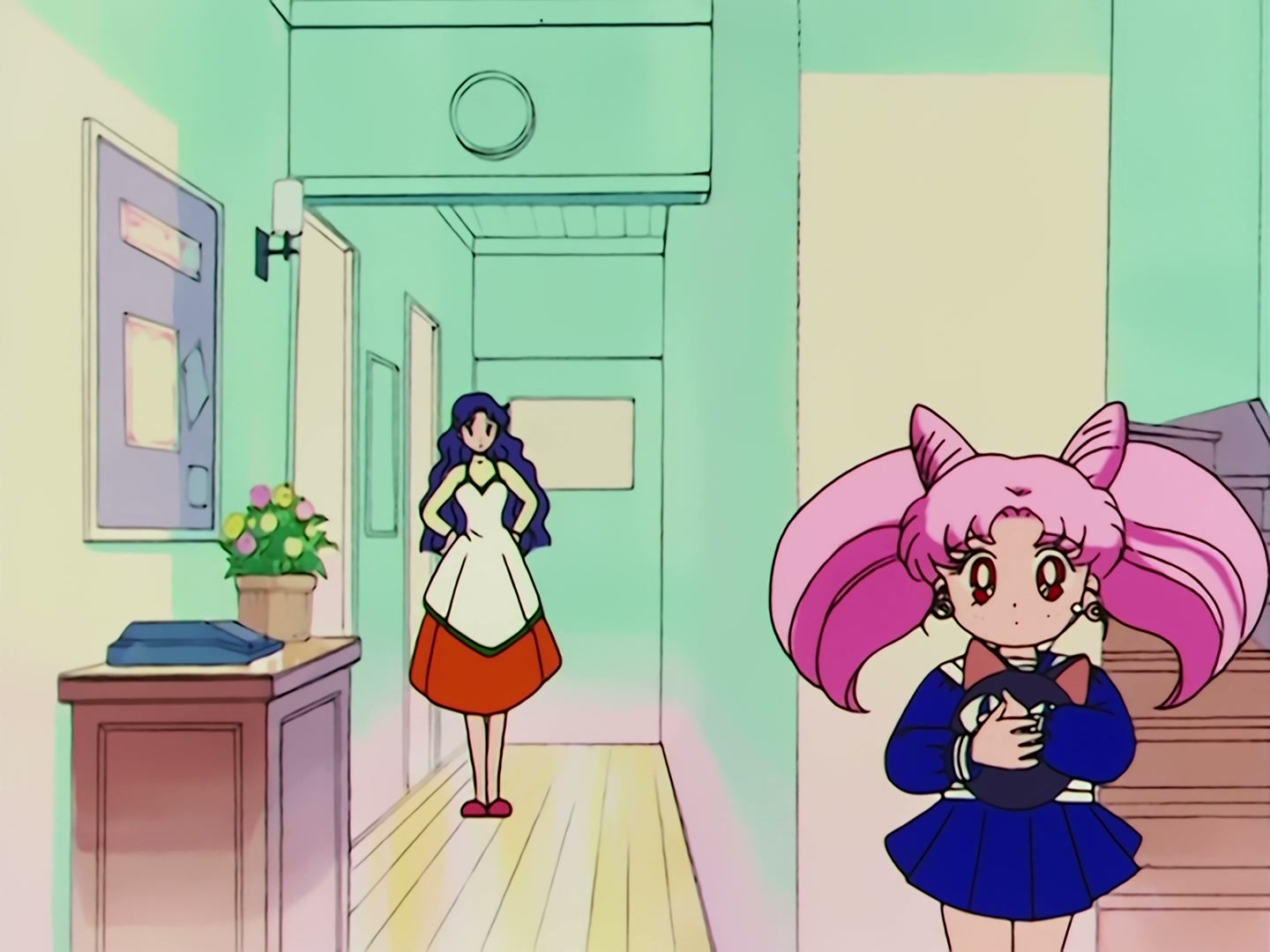Sailor Moon Ep 73: A UFO Appears! The Sailor Guardians are Captured @ 00:06:28
