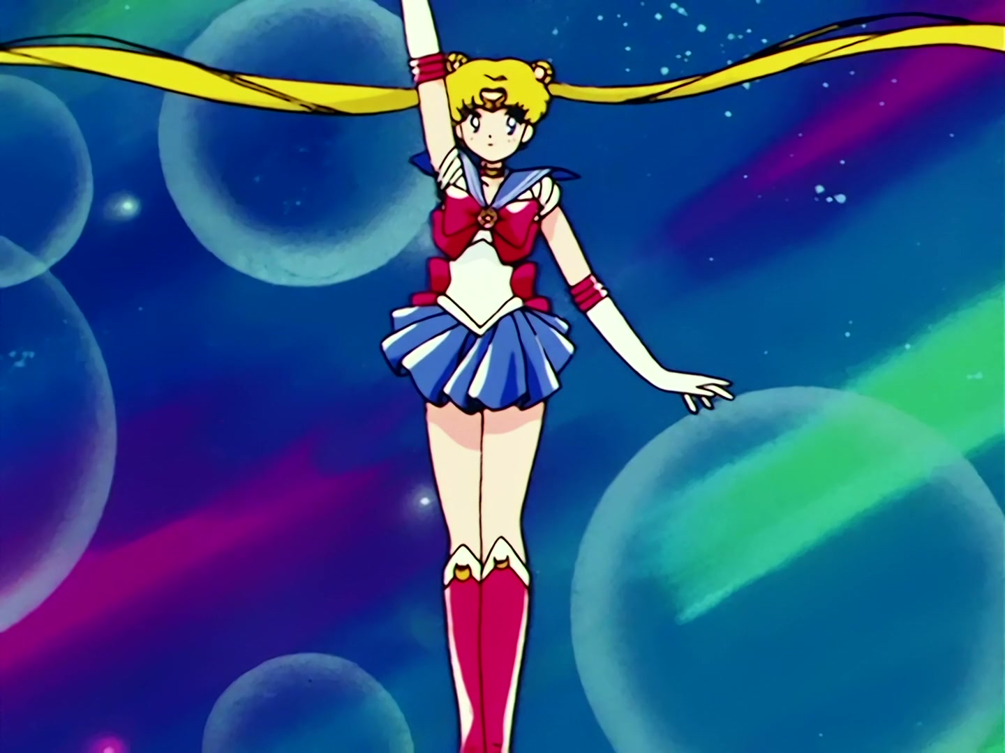 Sailor Moon Ep 74: Defeat Rubeus! The Battle in Space @ 00:10:27