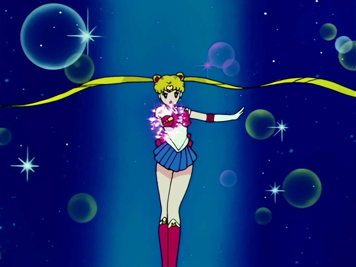 Sailor Moon Ep 74: Defeat Rubeus! The Battle in Space @ 00:13:55