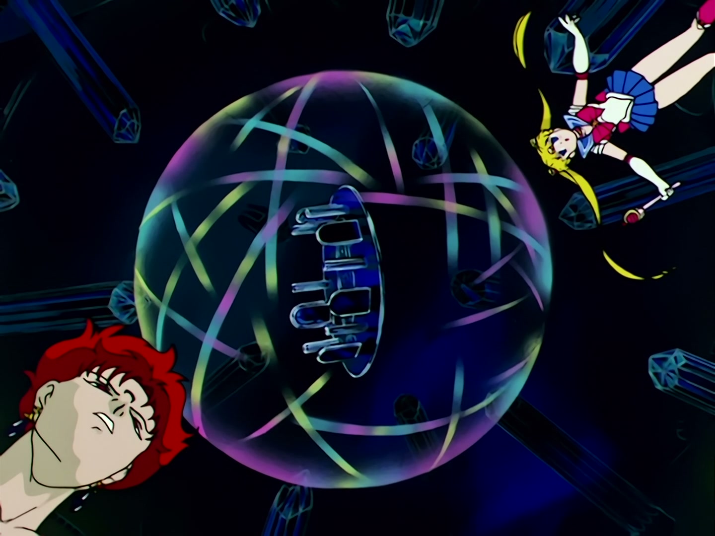Sailor Moon Ep 74: Defeat Rubeus! The Battle in Space @ 00:14:42