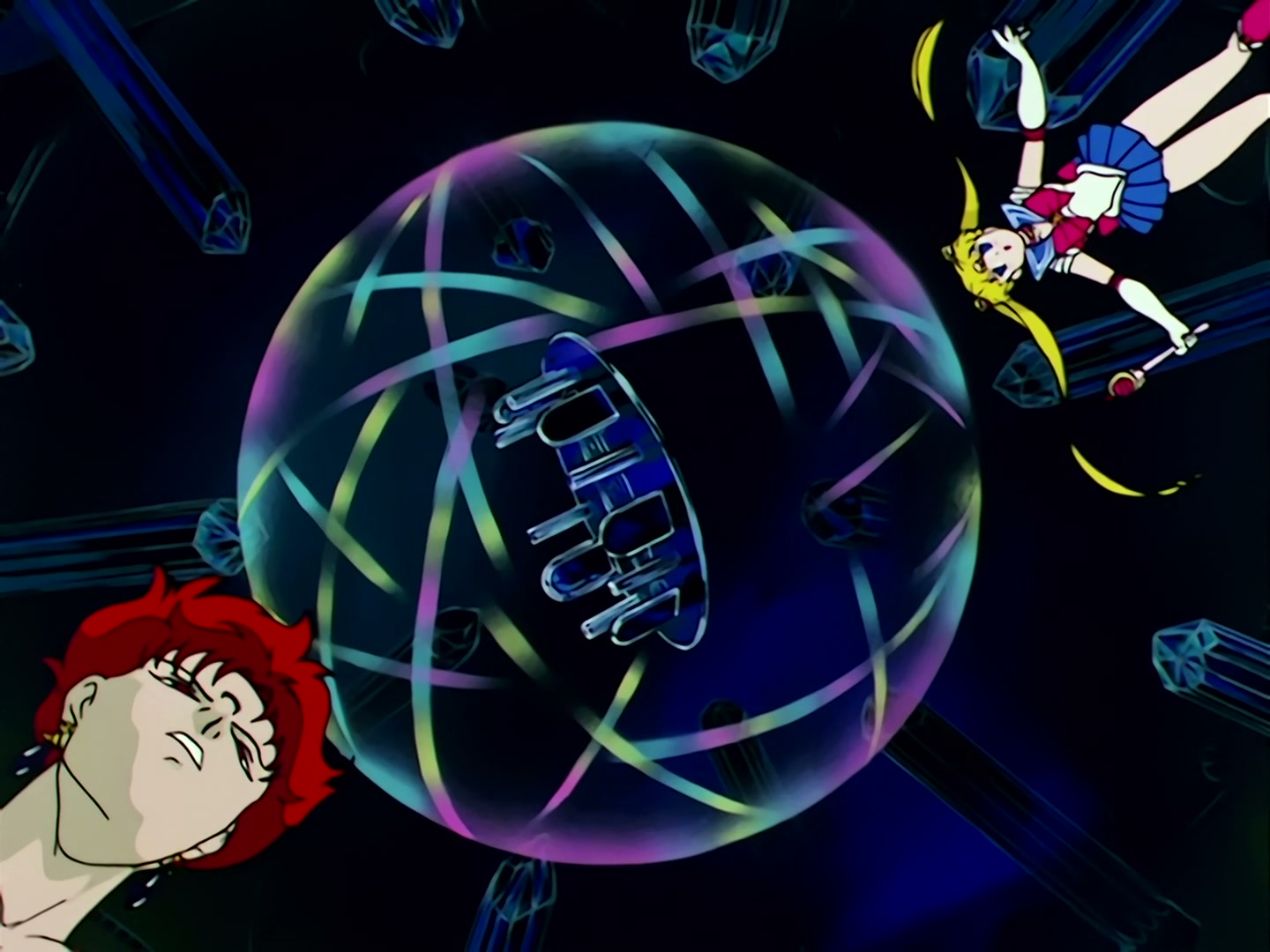 Sailor Moon Ep 74: Defeat Rubeus! The Battle in Space @ 00:14:47
