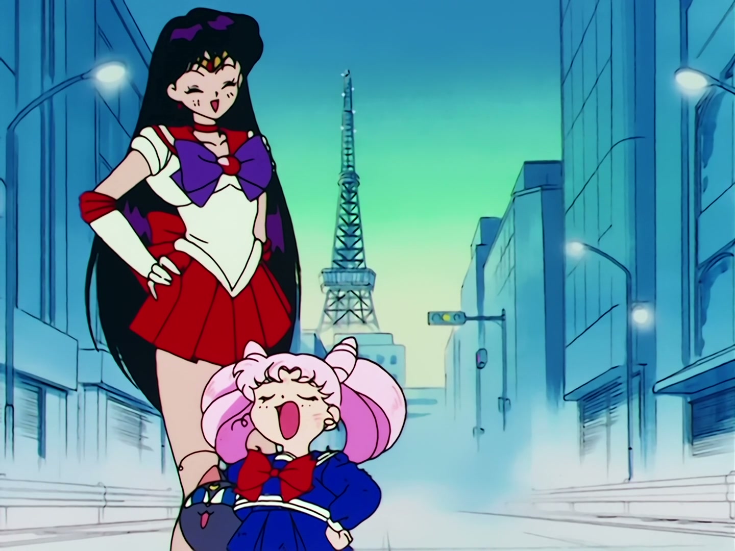 Sailor Moon Ep 74: Defeat Rubeus! The Battle in Space @ 00:21:25
