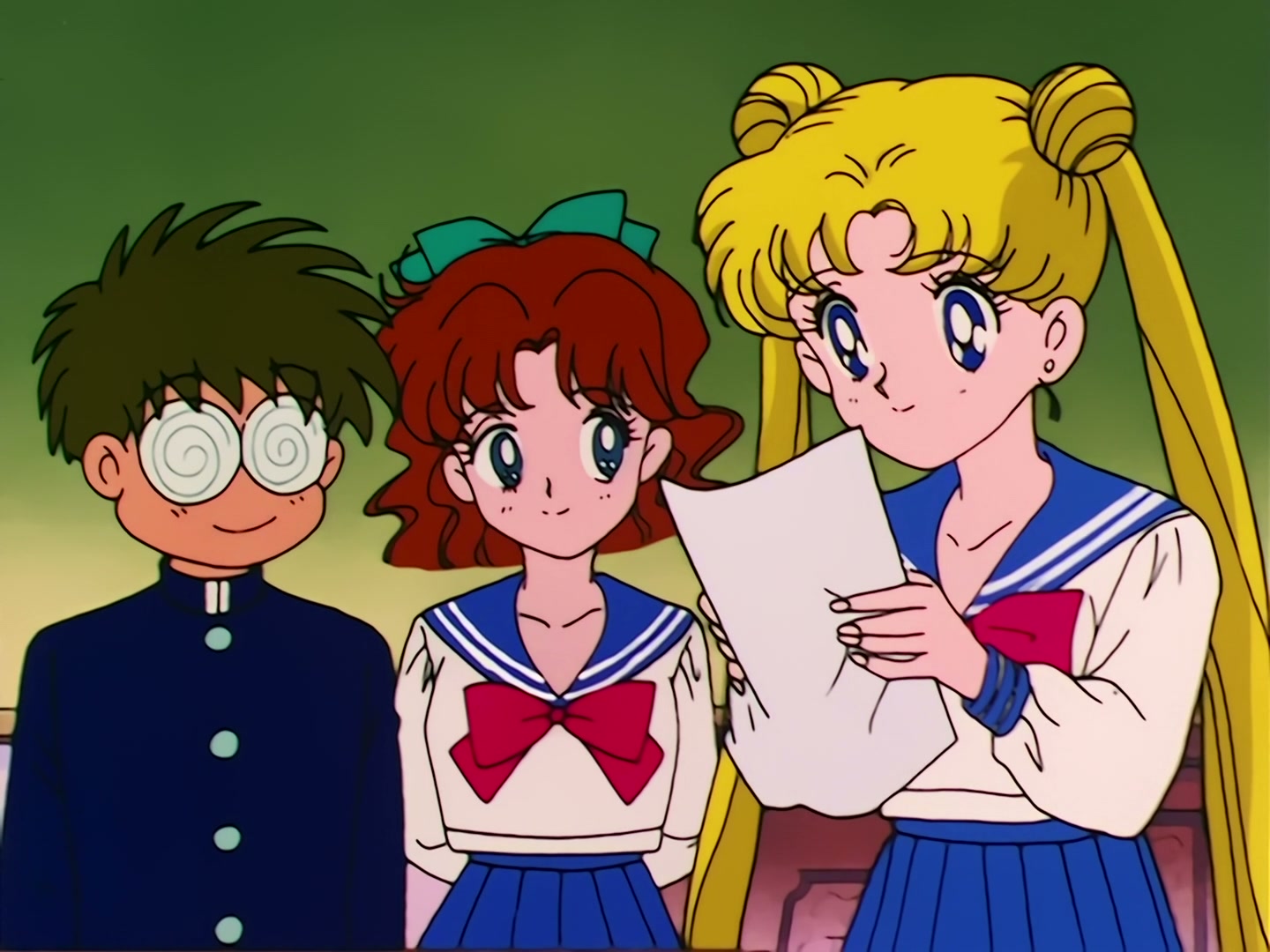 Sailor Moon Ep 77: Shared Feelings! Usagi and Mamoru in Love Once Again @ 00:03:57