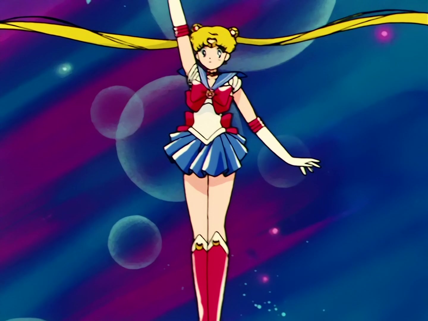 Sailor Moon Ep 77: Shared Feelings! Usagi and Mamoru in Love Once Again @ 00:15:43