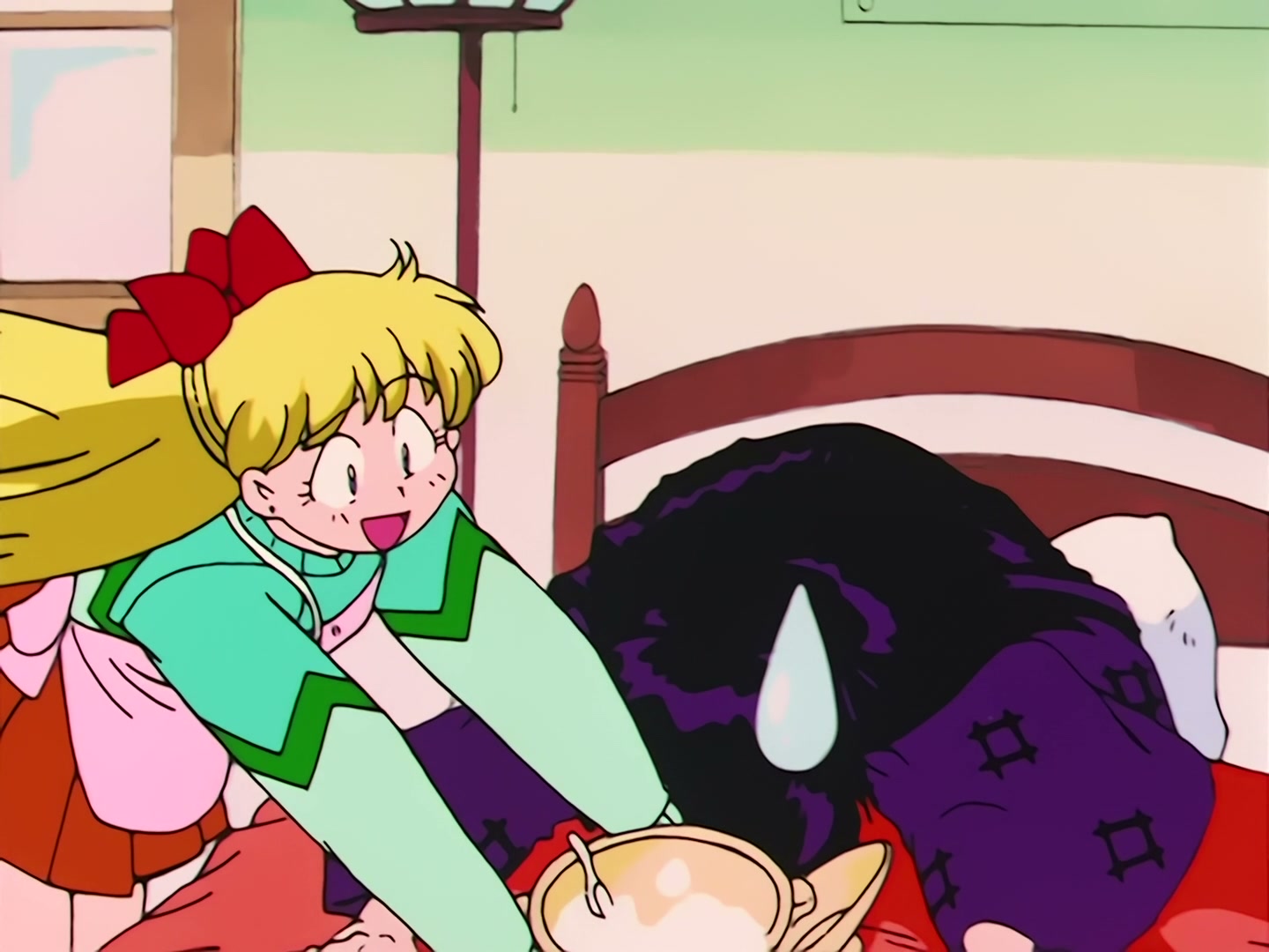 Sailor Moon Ep 78: Venus Minako's Nurse Mayhem @ 00:04:40