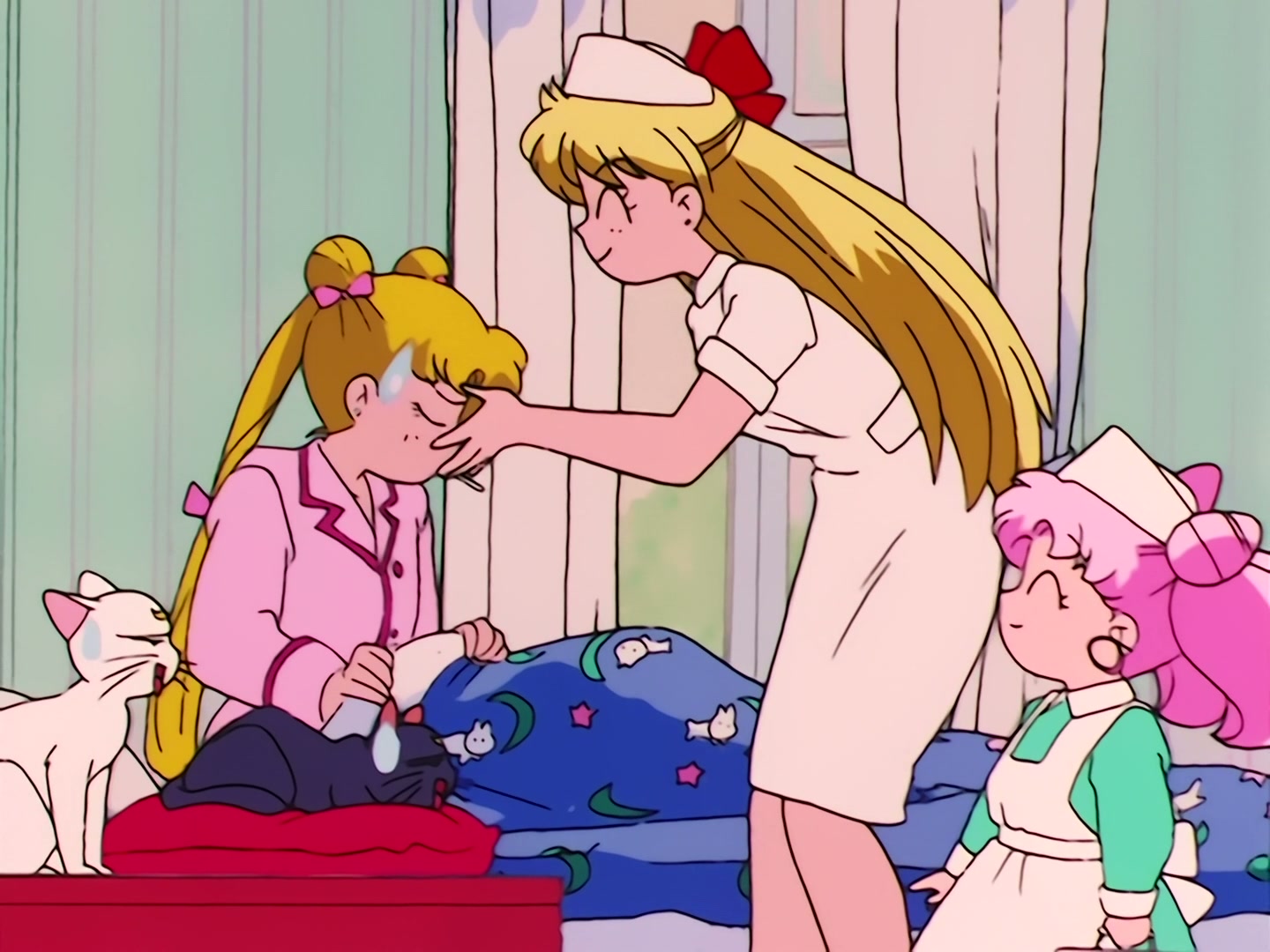 Sailor Moon Ep 78: Venus Minako's Nurse Mayhem @ 00:09:17