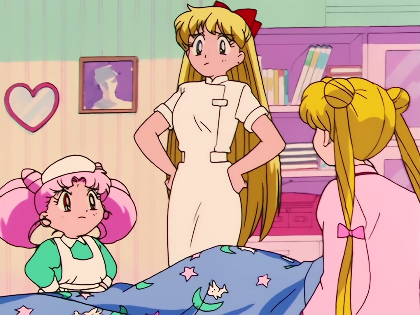Sailor Moon Ep 78: Venus Minako's Nurse Mayhem @ 00:10:18
