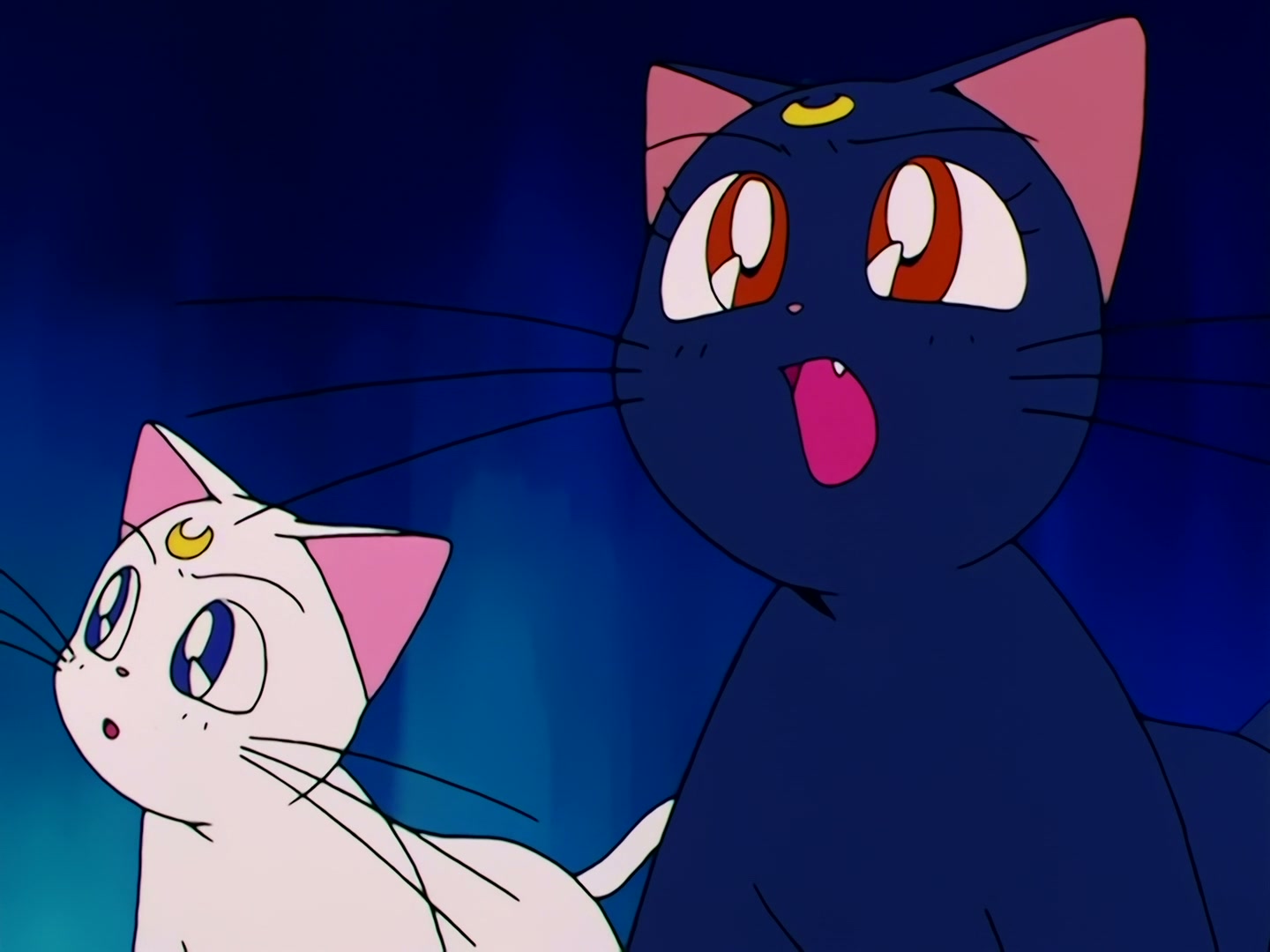 Sailor Moon Ep 84: Wiseman's Evil Hand! Chibi-Usa Disappears @ 00:03:39