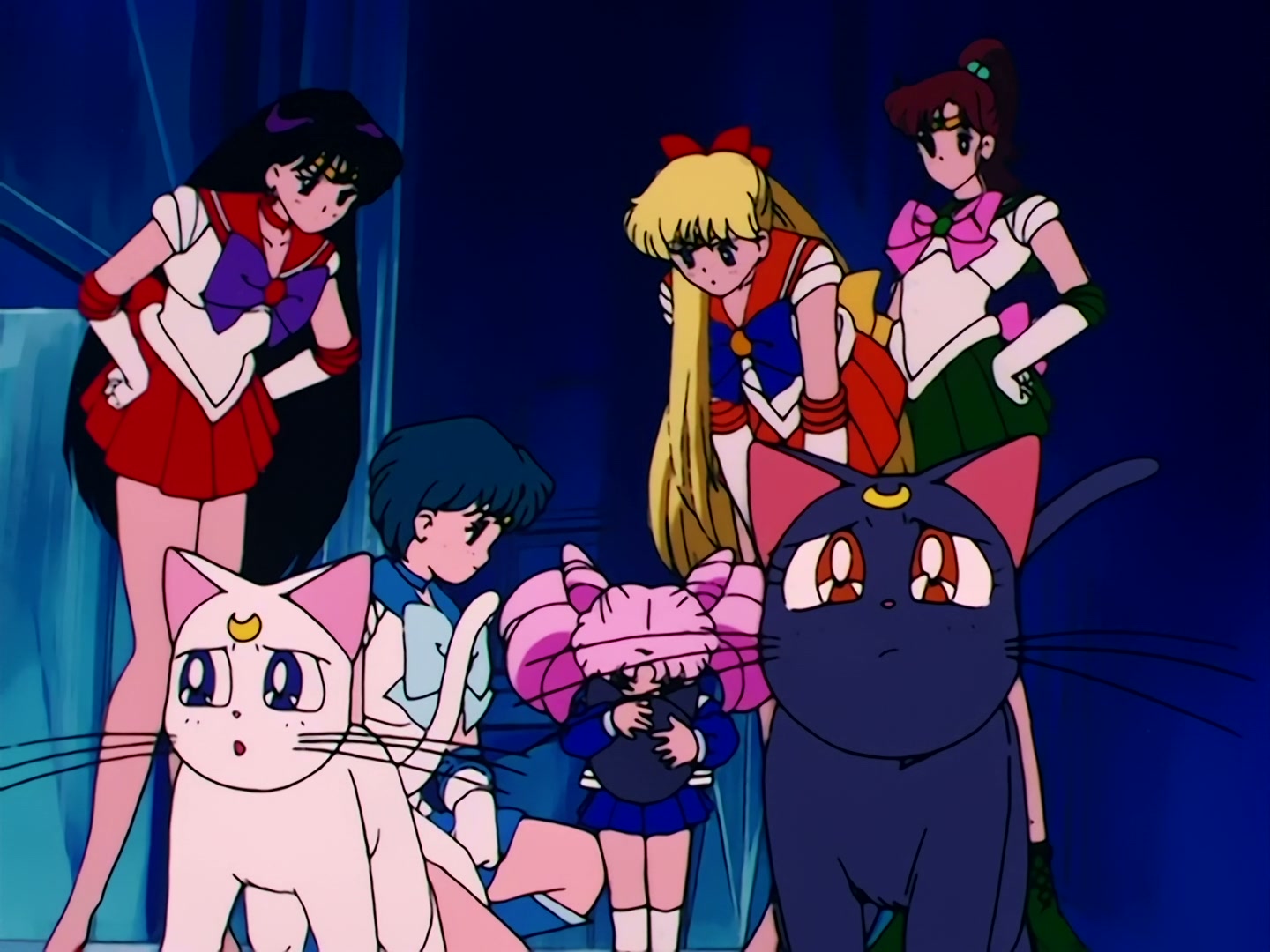 Sailor Moon Ep 84: Wiseman's Evil Hand! Chibi-Usa Disappears @ 00:03:57