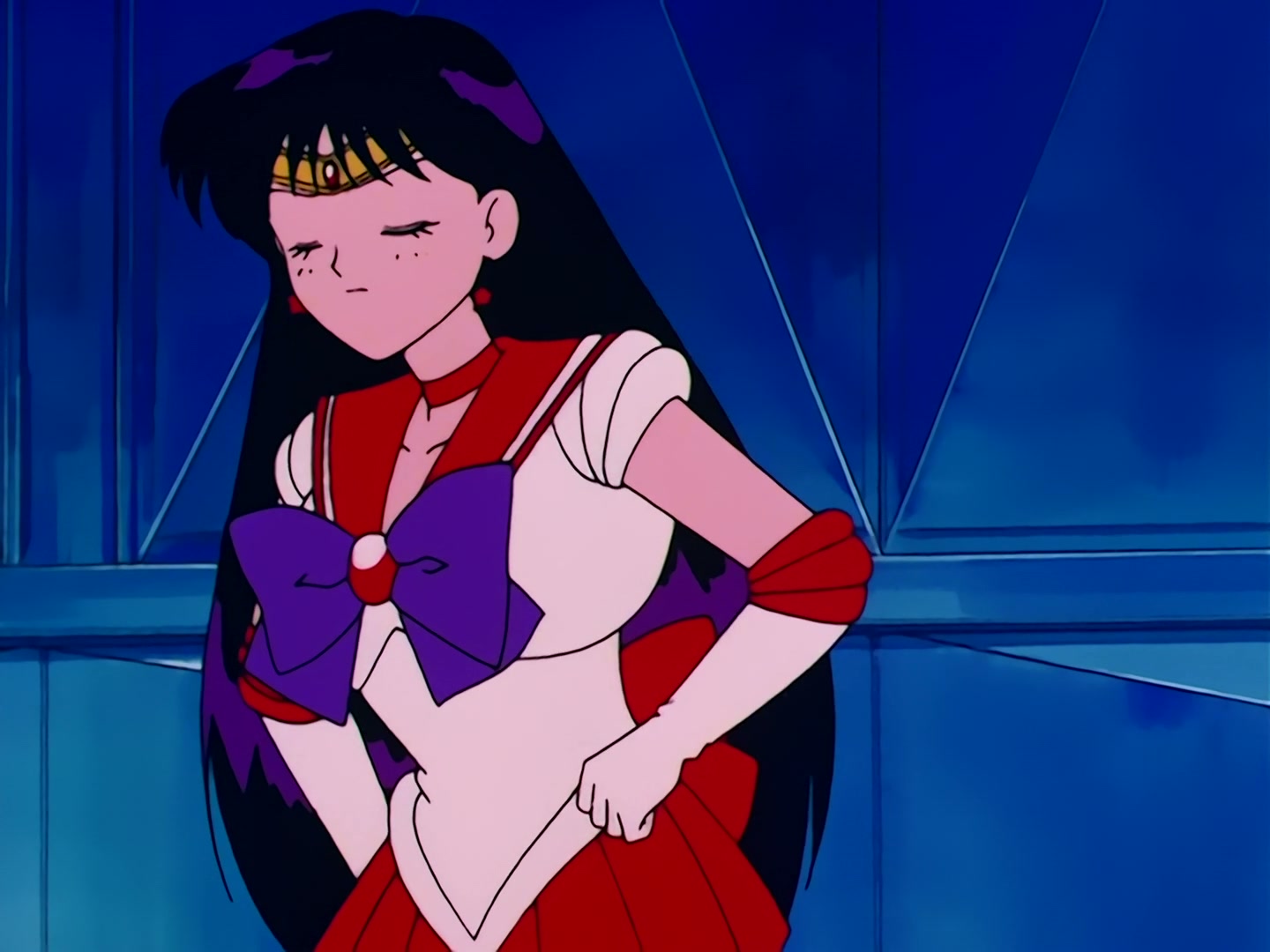 Sailor Moon Ep 84: Wiseman's Evil Hand! Chibi-Usa Disappears @ 00:04:01