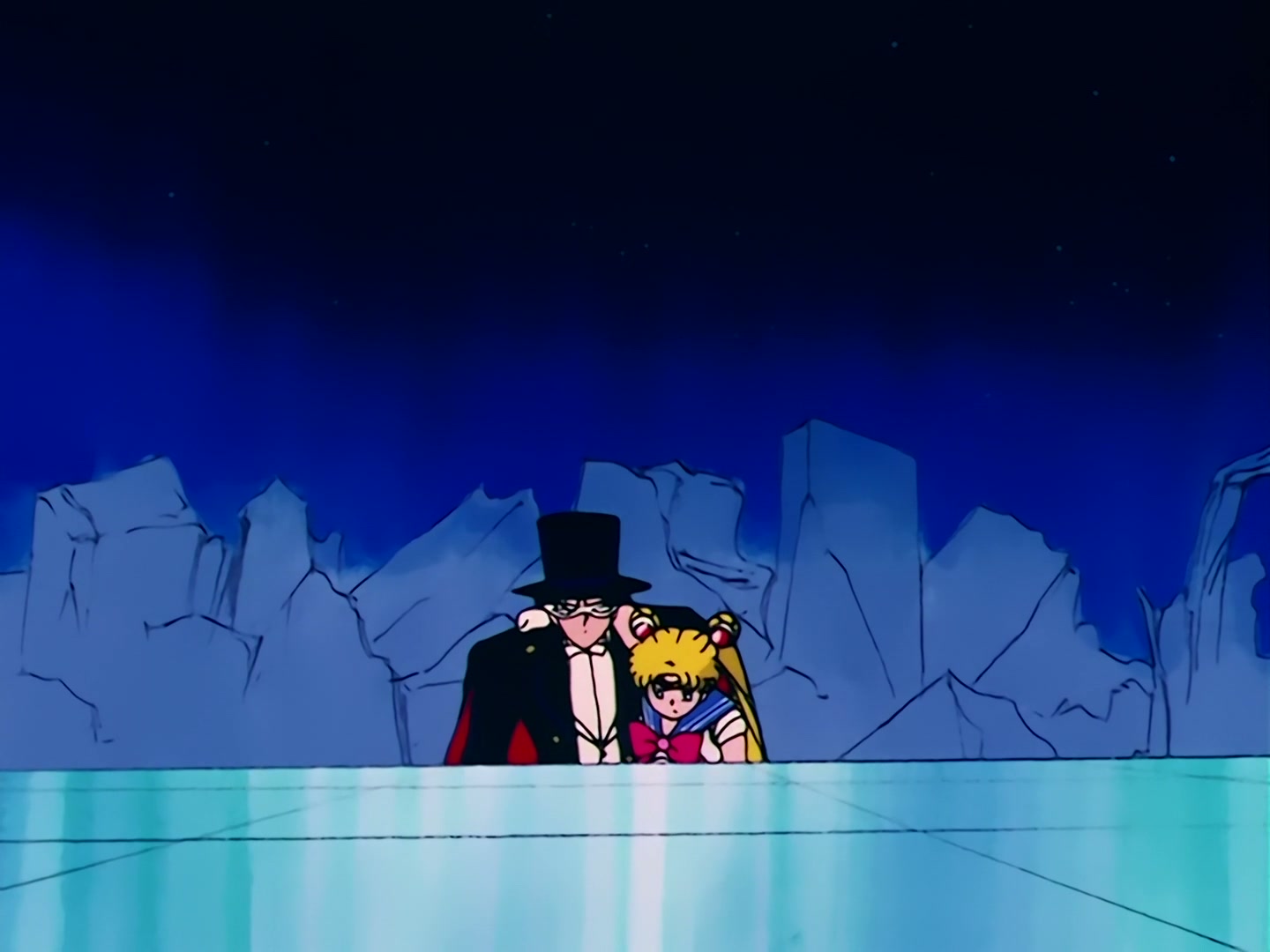 Sailor Moon Ep 84: Wiseman's Evil Hand! Chibi-Usa Disappears @ 00:04:18