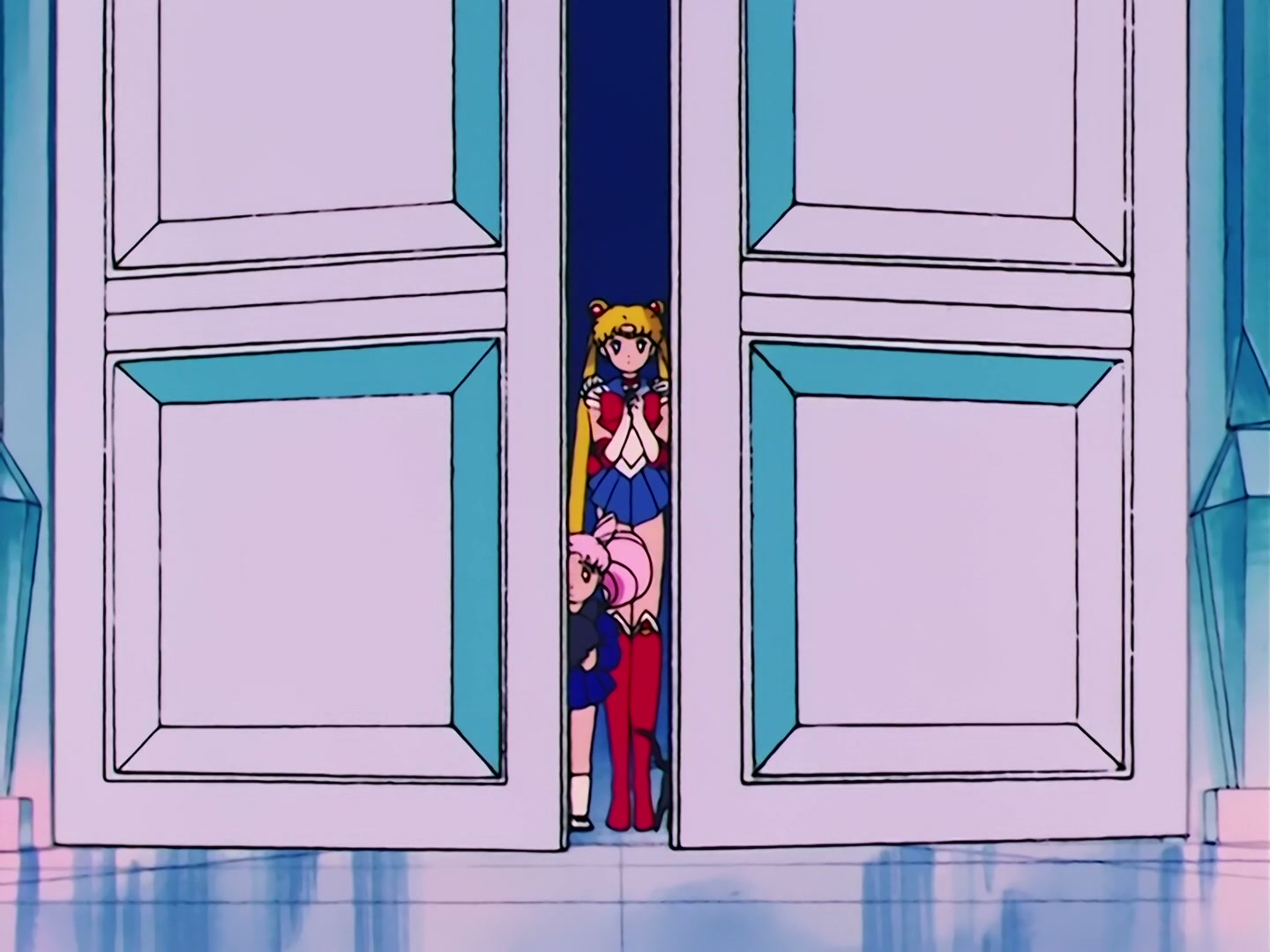 Sailor Moon Ep 84: Wiseman's Evil Hand! Chibi-Usa Disappears @ 00:04:49