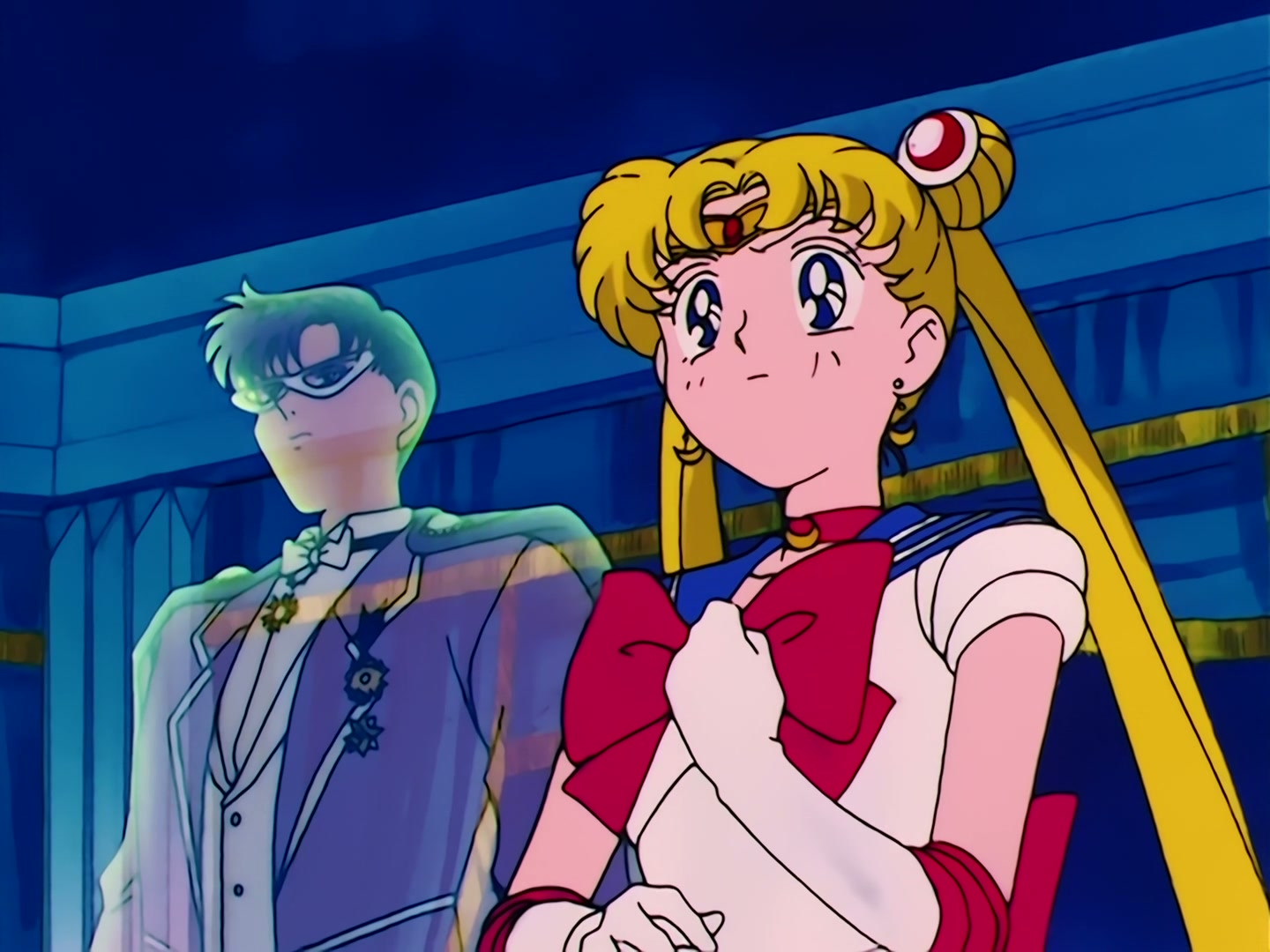 Sailor Moon Ep 84: Wiseman's Evil Hand! Chibi-Usa Disappears @ 00:05:06