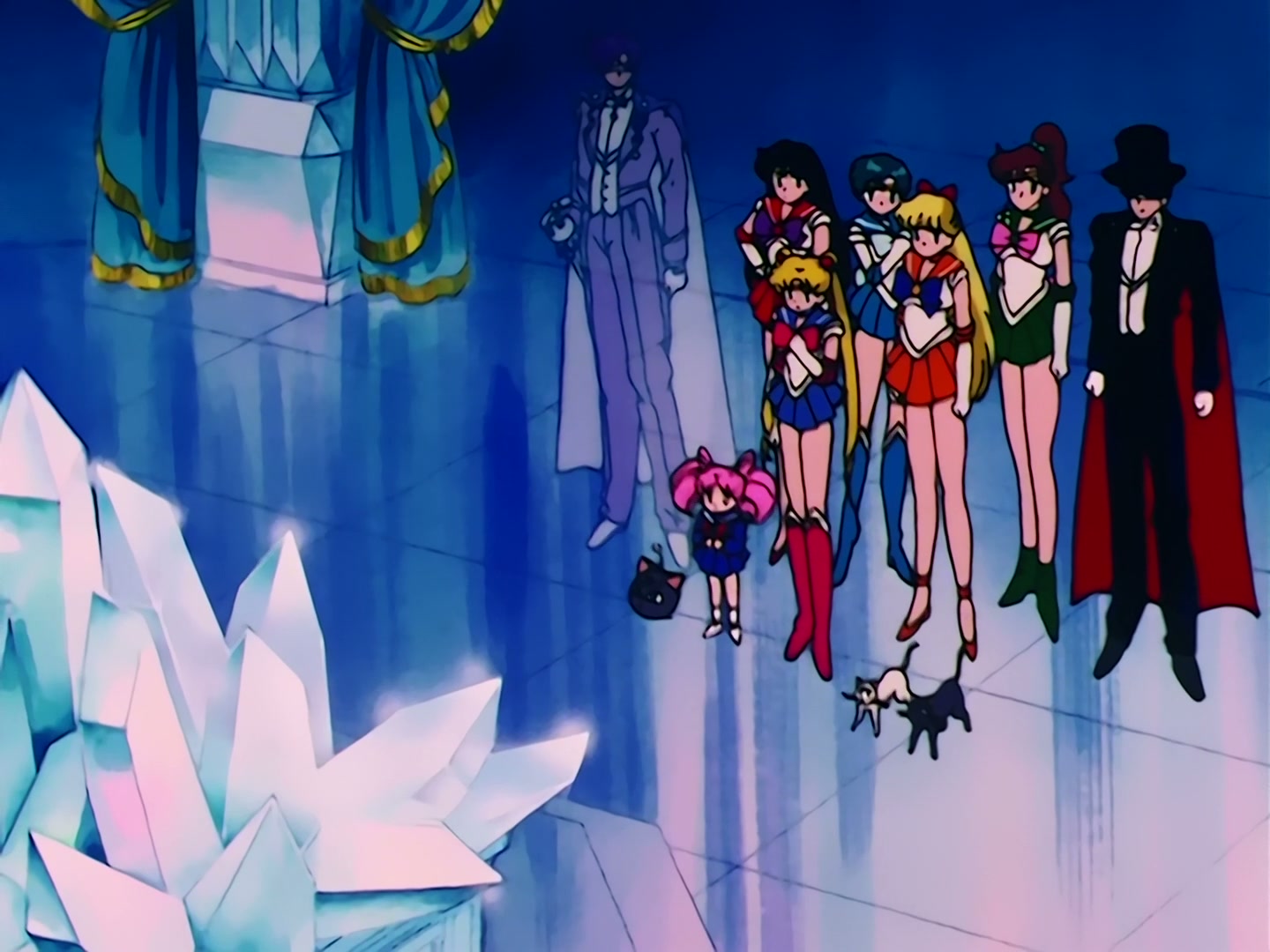 Sailor Moon Ep 84: Wiseman's Evil Hand! Chibi-Usa Disappears @ 00:05:10