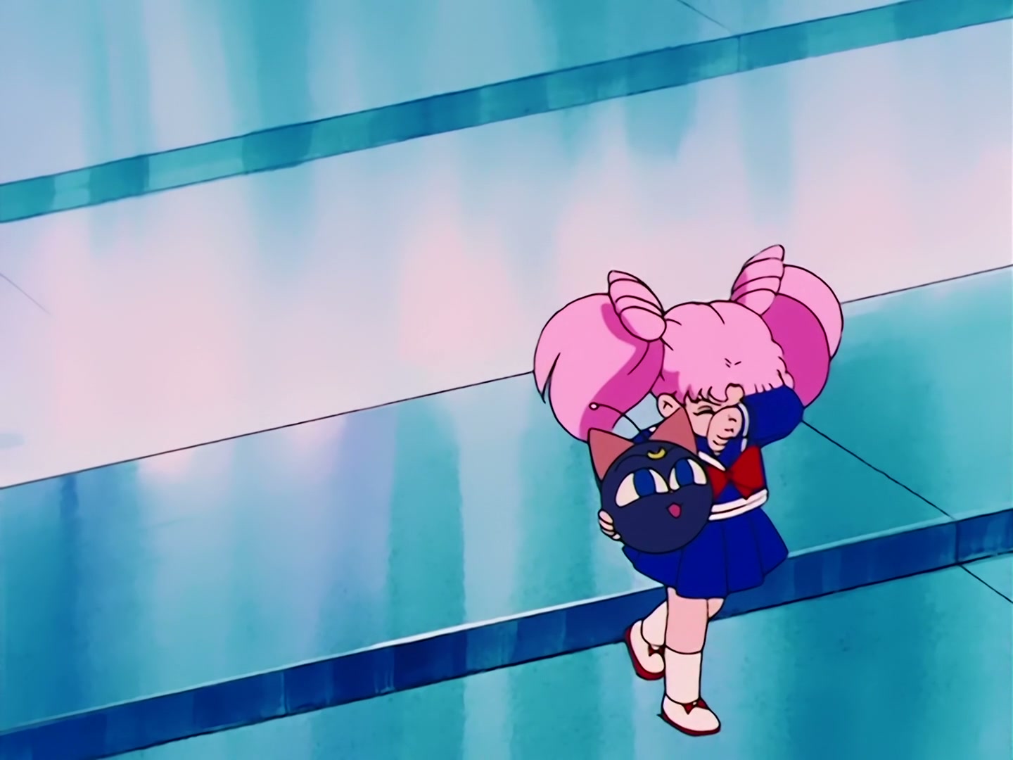 Sailor Moon Ep 84: Wiseman's Evil Hand! Chibi-Usa Disappears @ 00:07:07