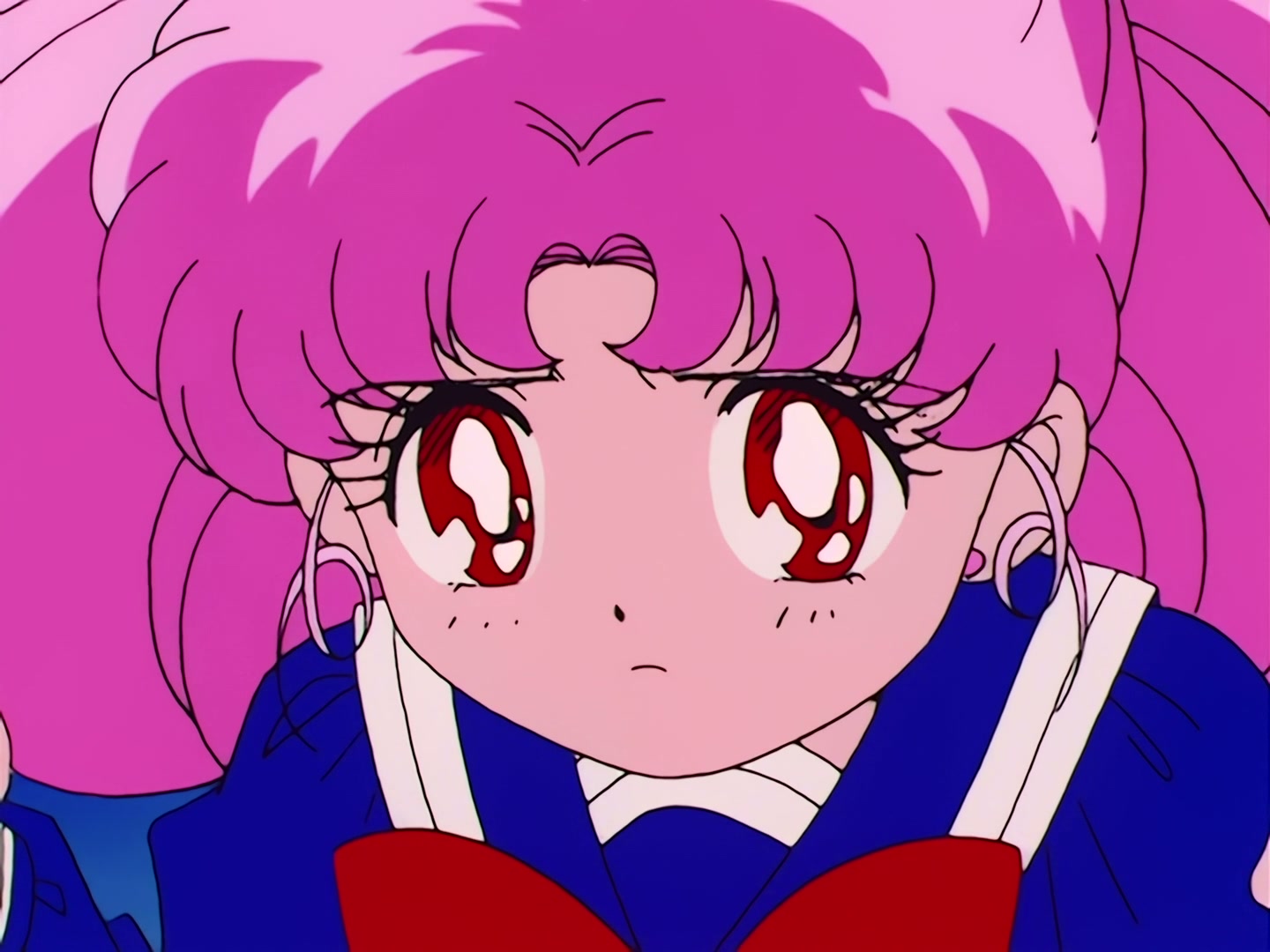 Sailor Moon Ep 84: Wiseman's Evil Hand! Chibi-Usa Disappears @ 00:07:25