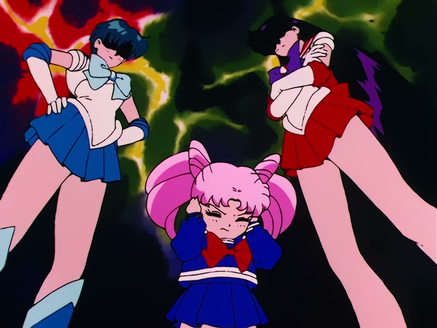 Sailor Moon Ep 84: Wiseman's Evil Hand! Chibi-Usa Disappears @ 00:09:56