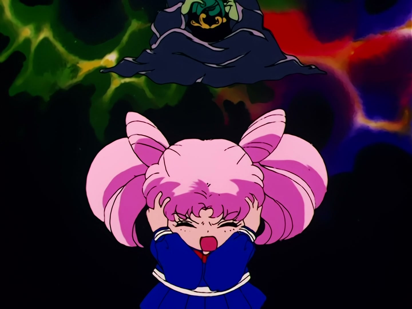 Sailor Moon Ep 84: Wiseman's Evil Hand! Chibi-Usa Disappears @ 00:10:22